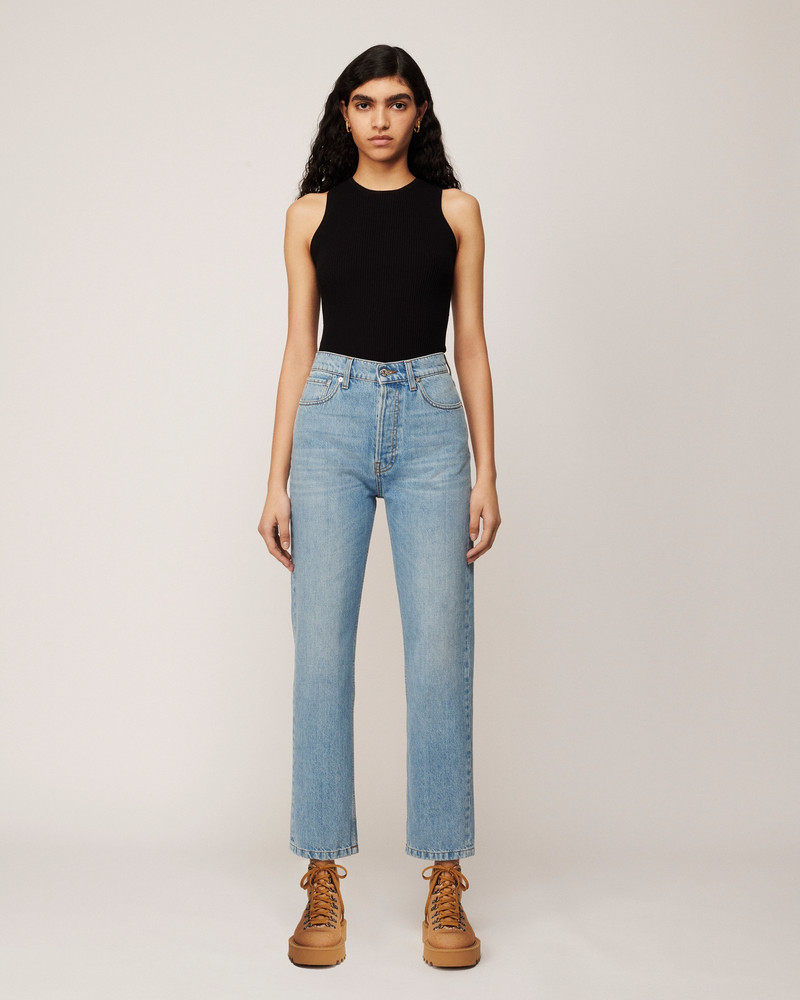 KEMIA - Straight leg jeans - Light blue 3