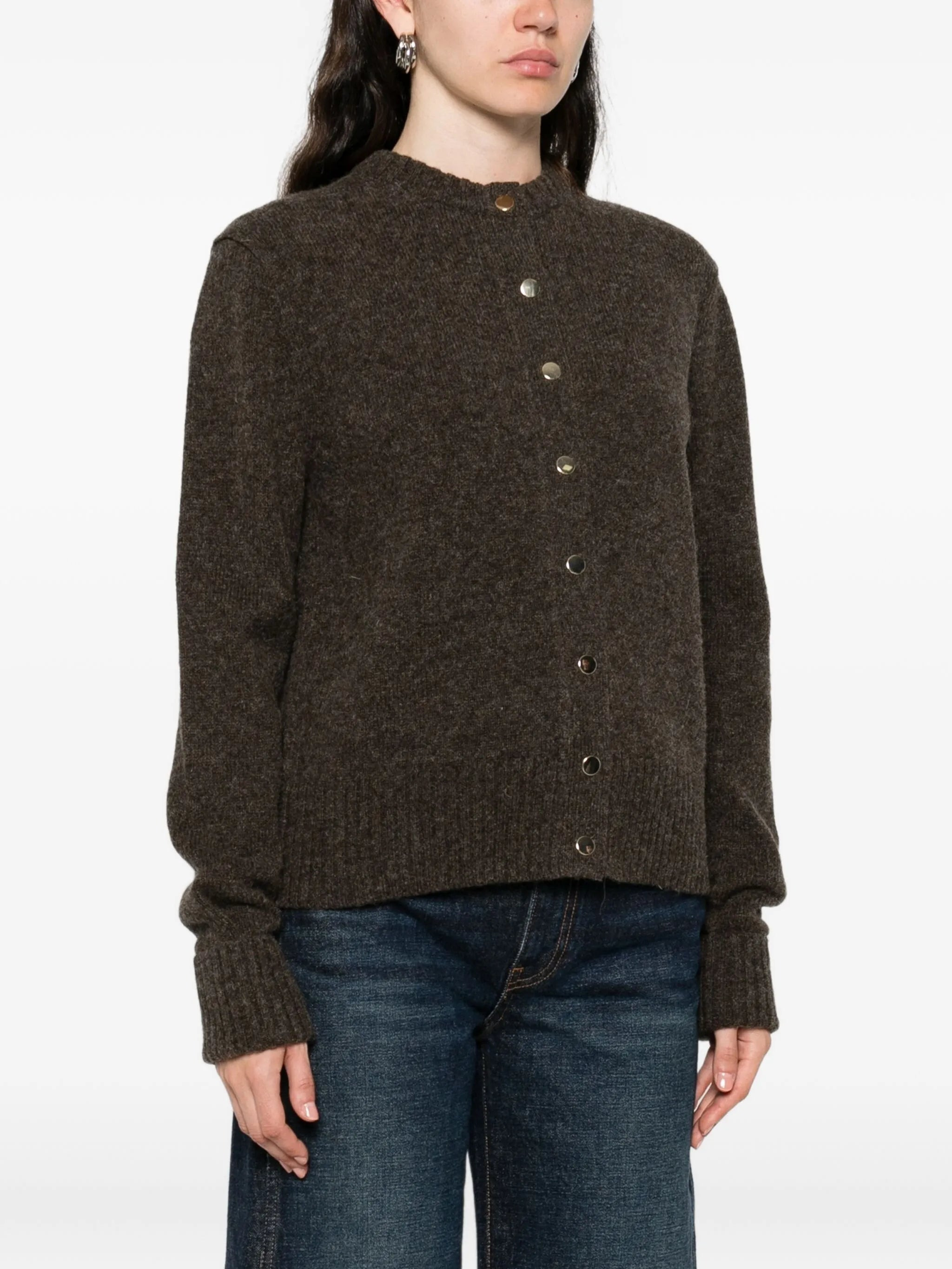 Carven Crew-neck Cardigan - 2