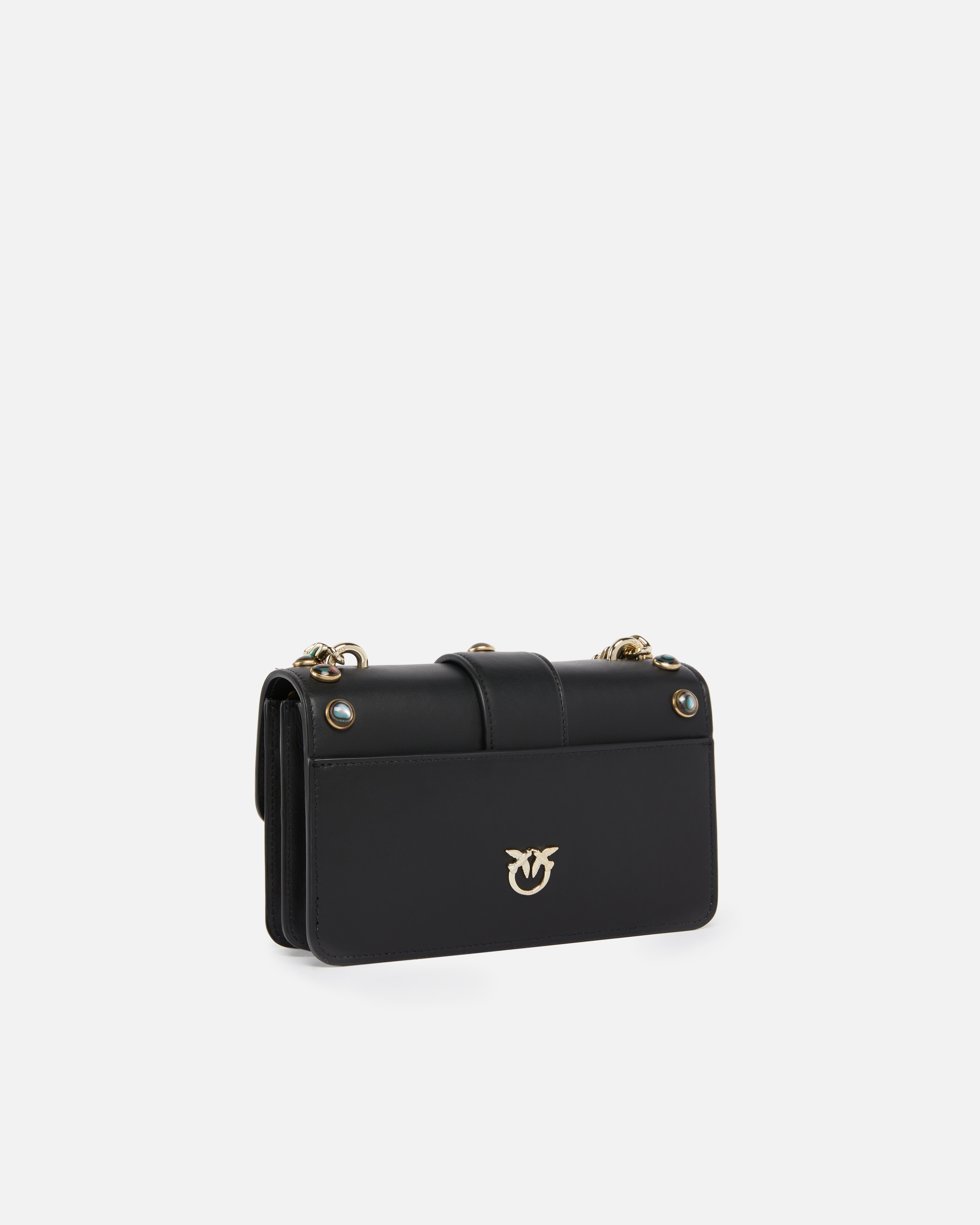 LOVE BAG CROSSBODY BAG WITH MOTHER-OF-PEARL STUDS - 2