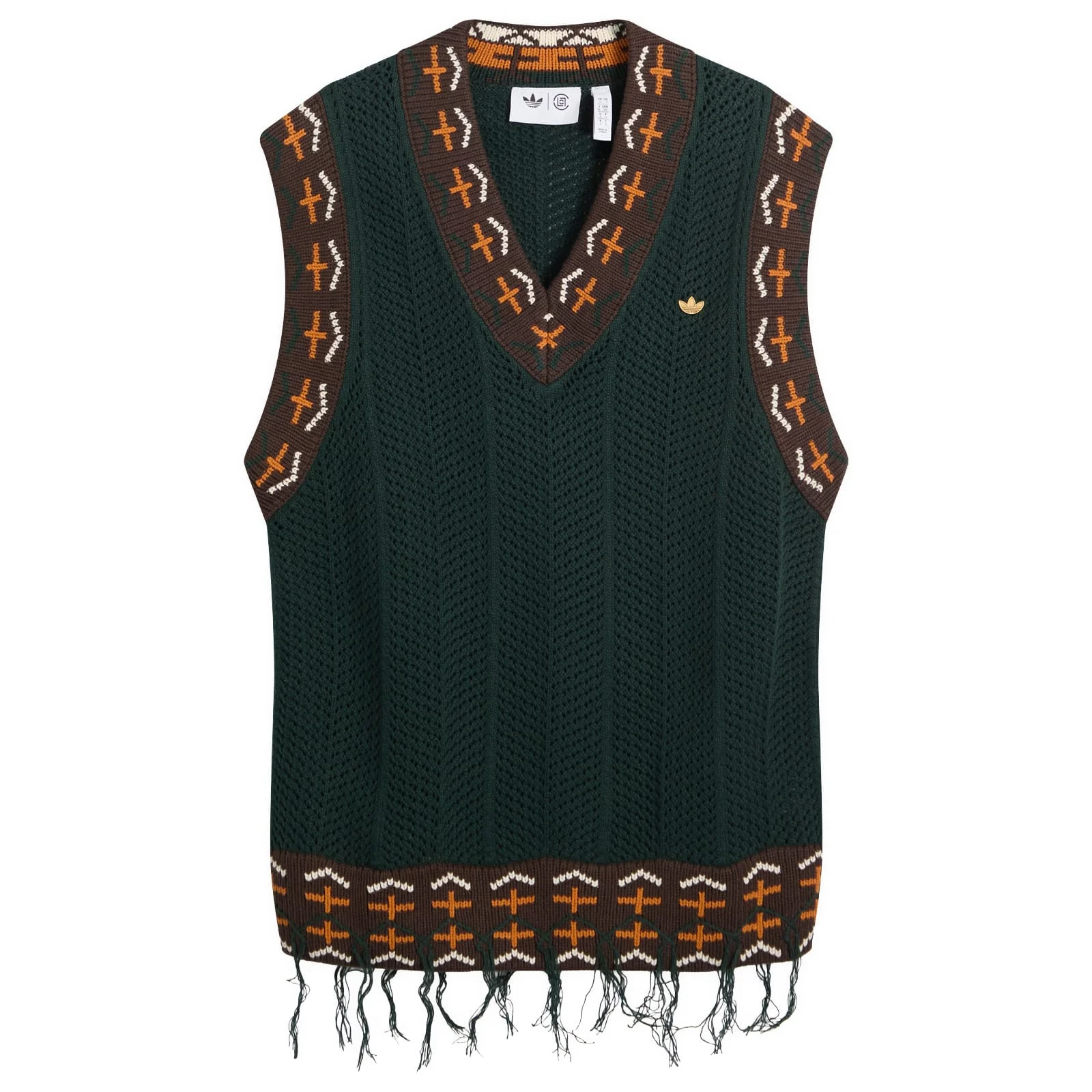 adidas x Clot Knitted Vest - 1