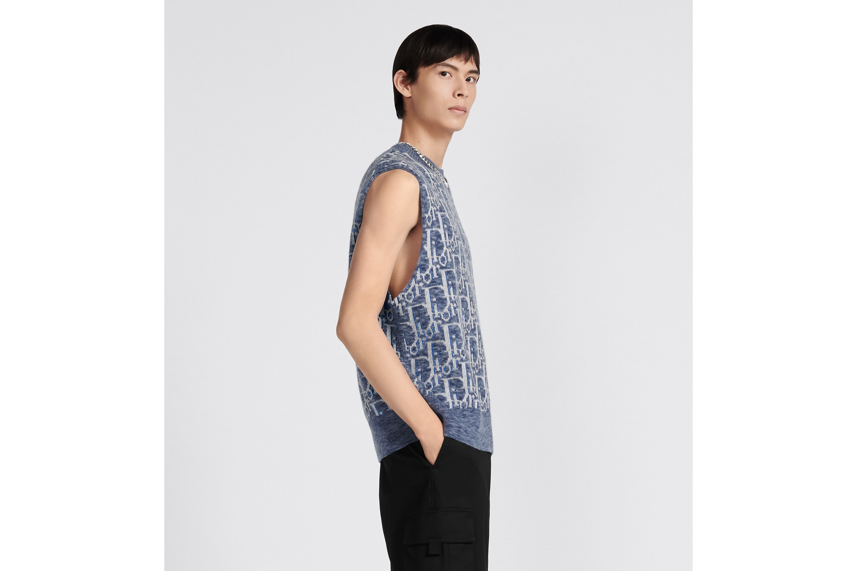 Dior Oblique Sleeveless Sweater - 5
