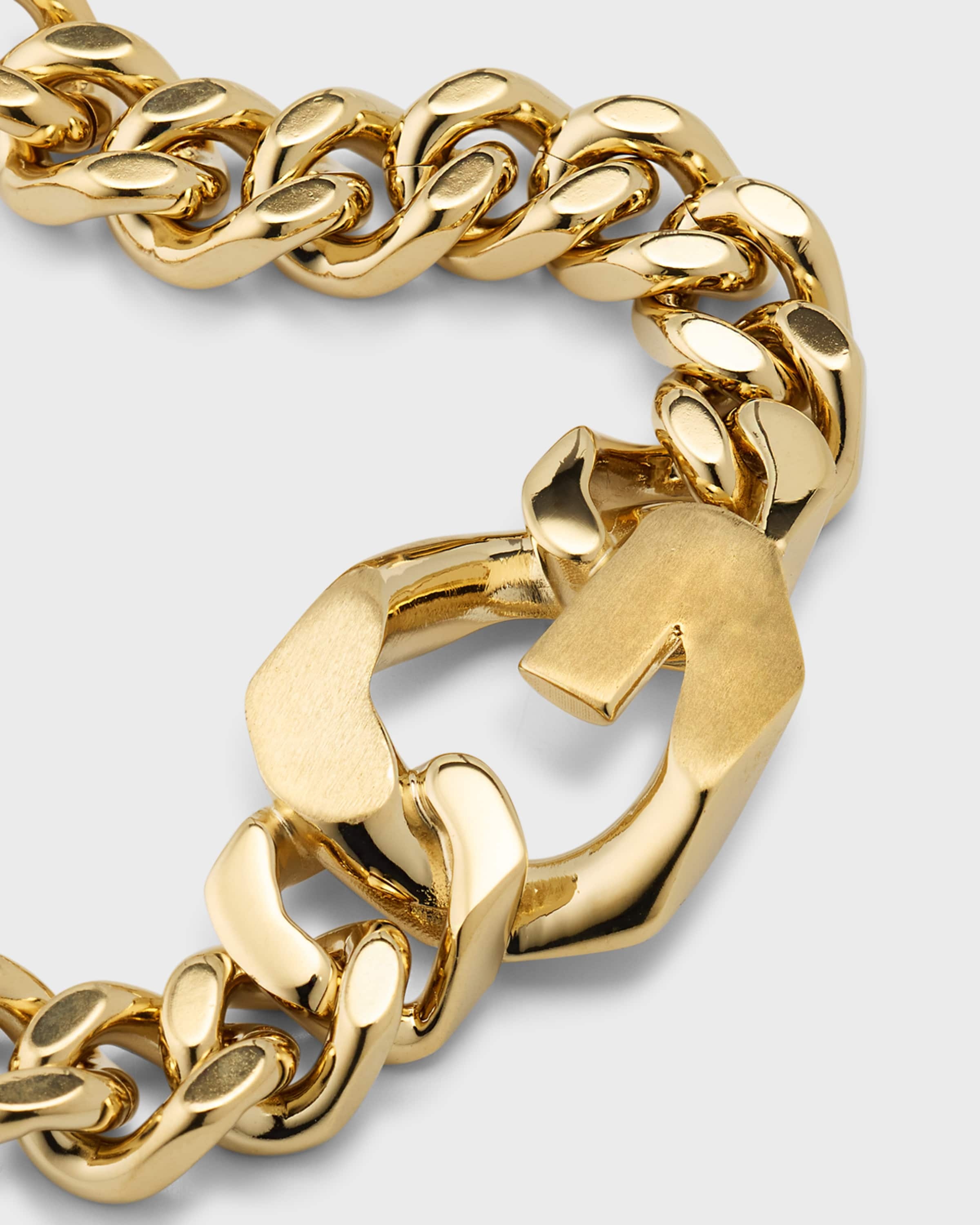 G-Chain Large Golden Bracelet - 3