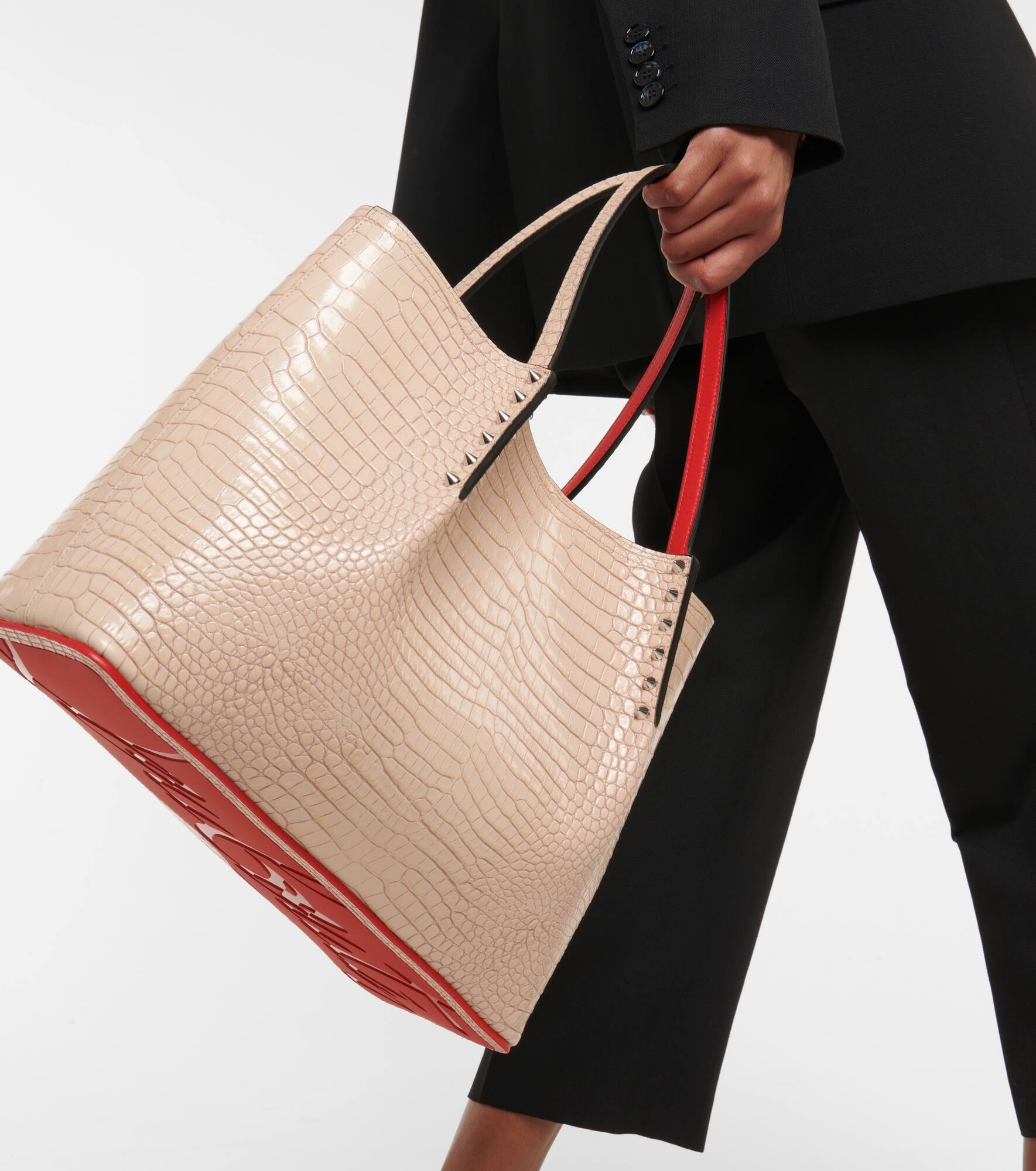 Cabarock Small croc-effect leather tote - 2