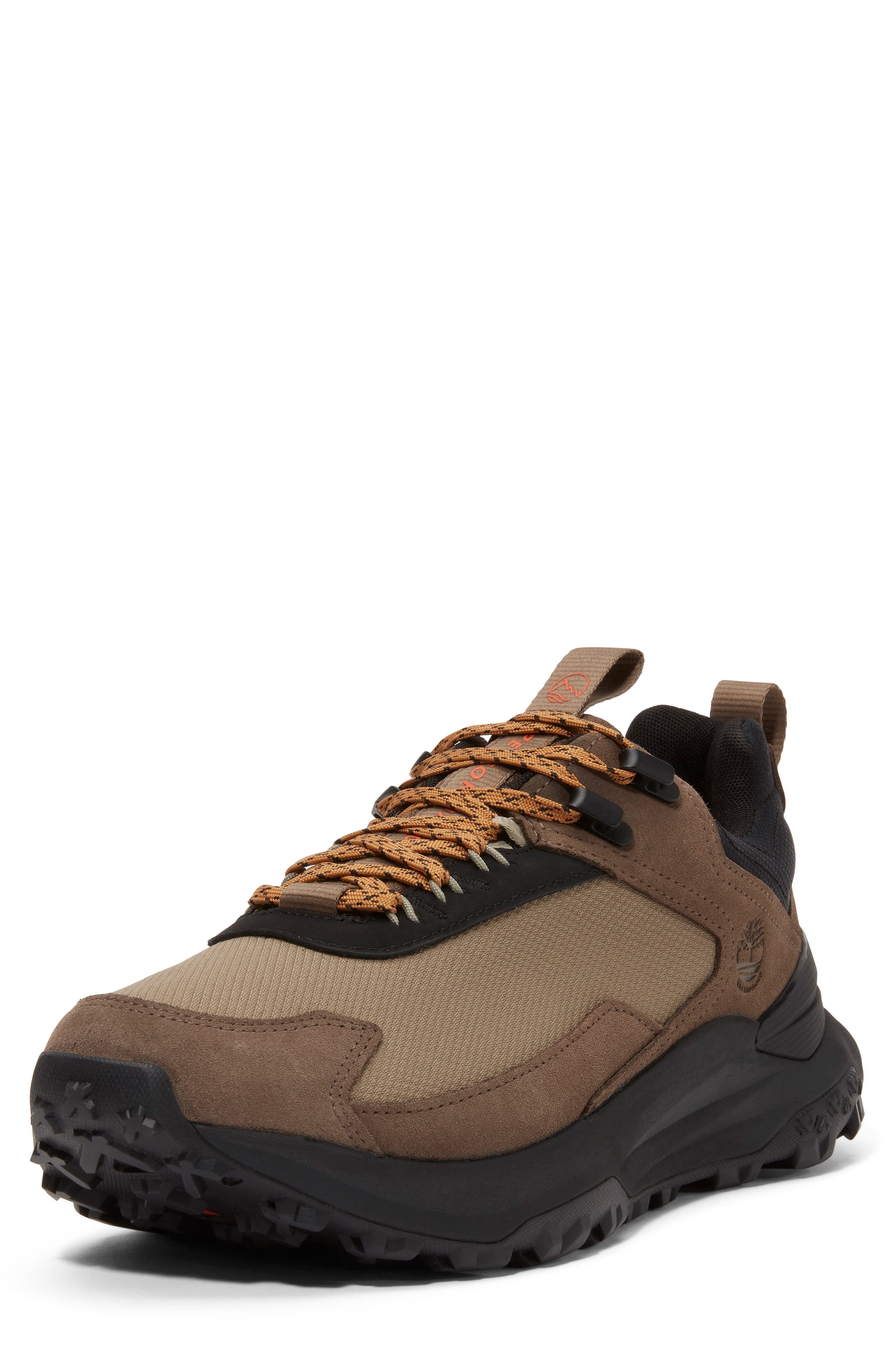 Timberland Motion Access Waterproof Sneaker in Beige Mesh/Mid Brown at Nordstrom - 8