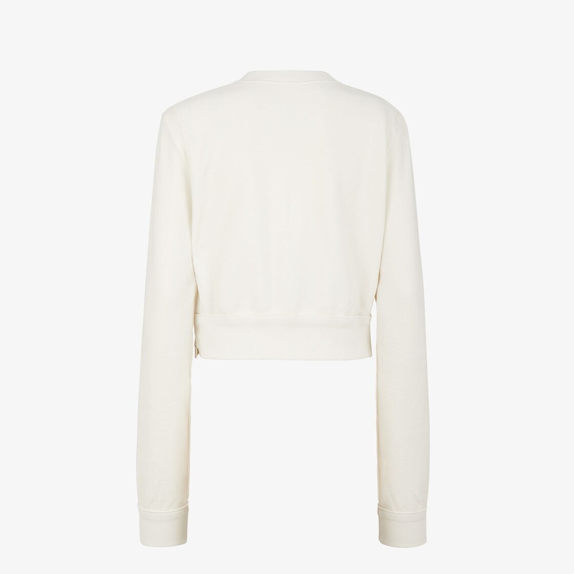 White jersey Fendi Roma Capsule sweatshirt - 2
