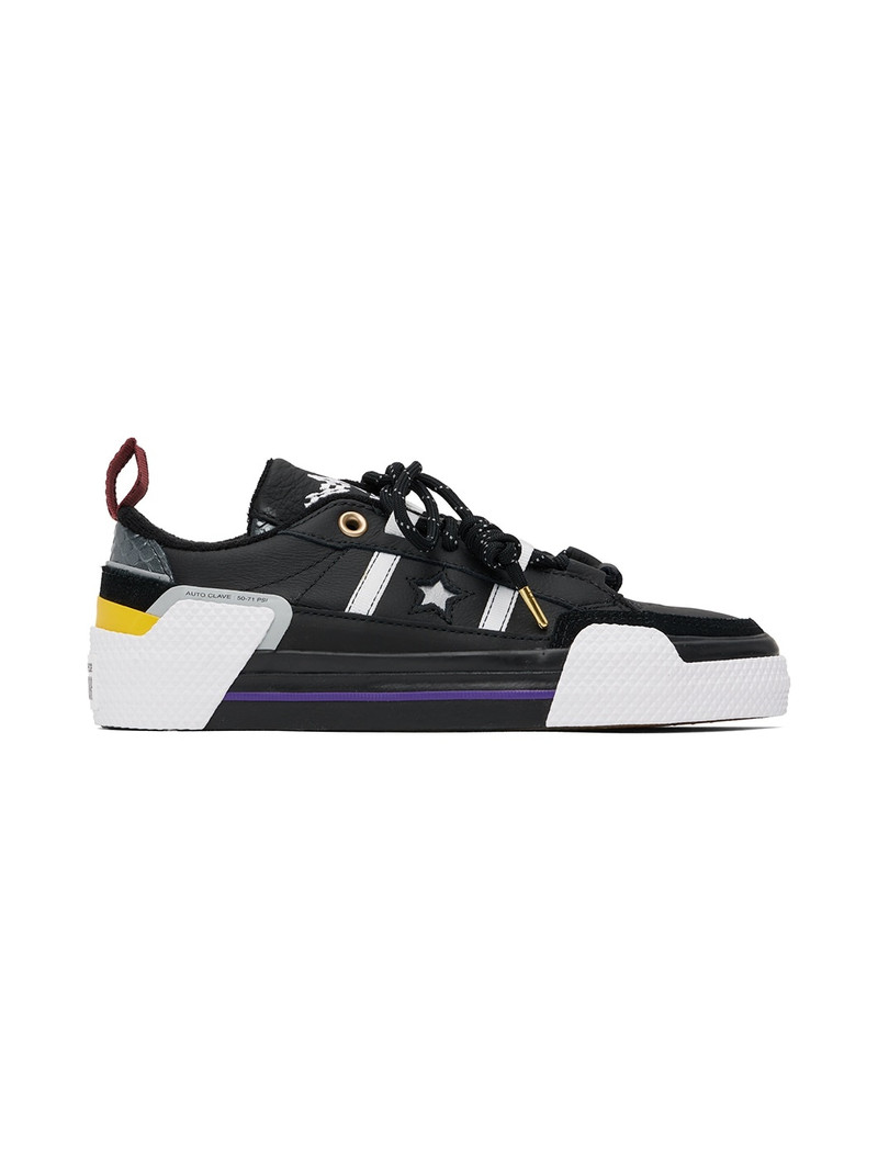 Converse x IBN Japser – One Star Ox Black/White/Spectra Yellow - 1