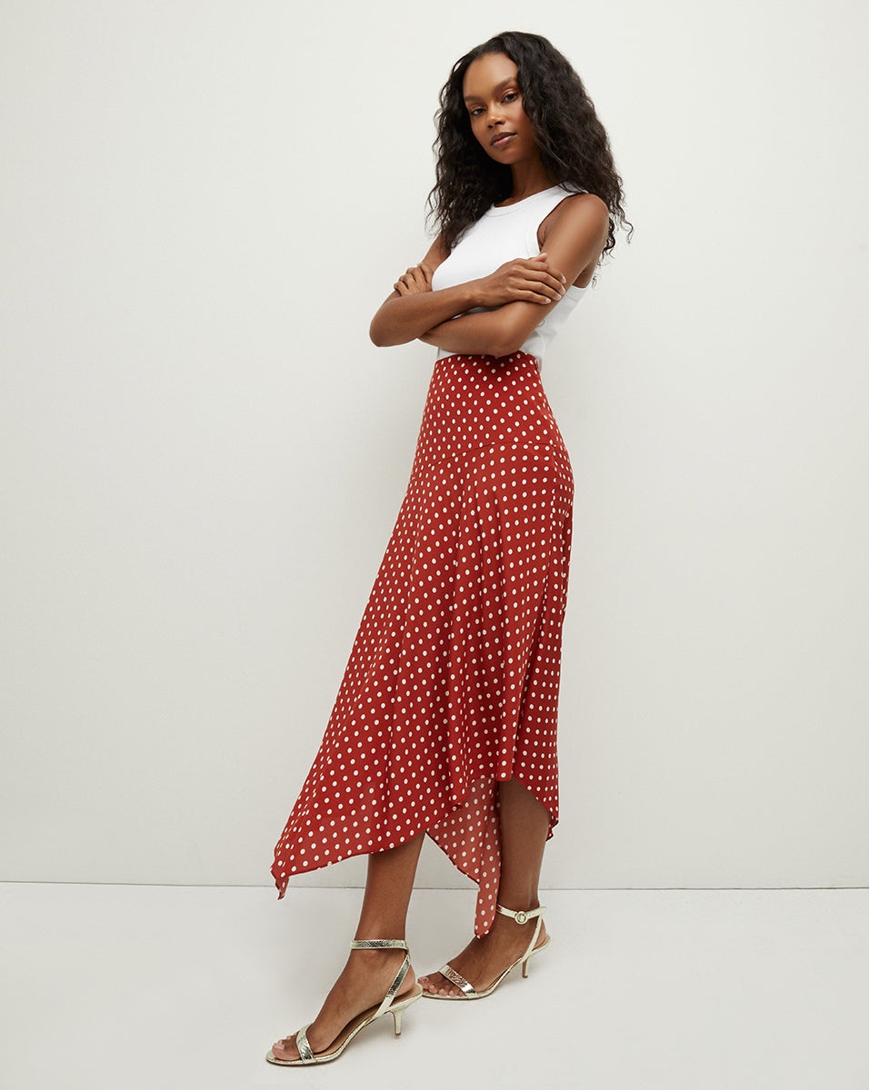 ROSEMARY POLKA-DOT SKIRT - 2
