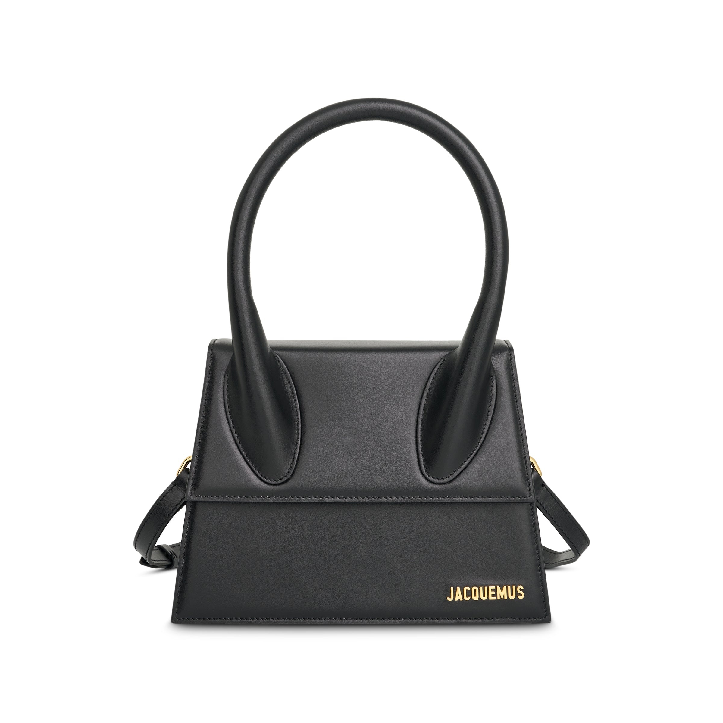 Le Grand Chiquito Leather Bag in Black - 2
