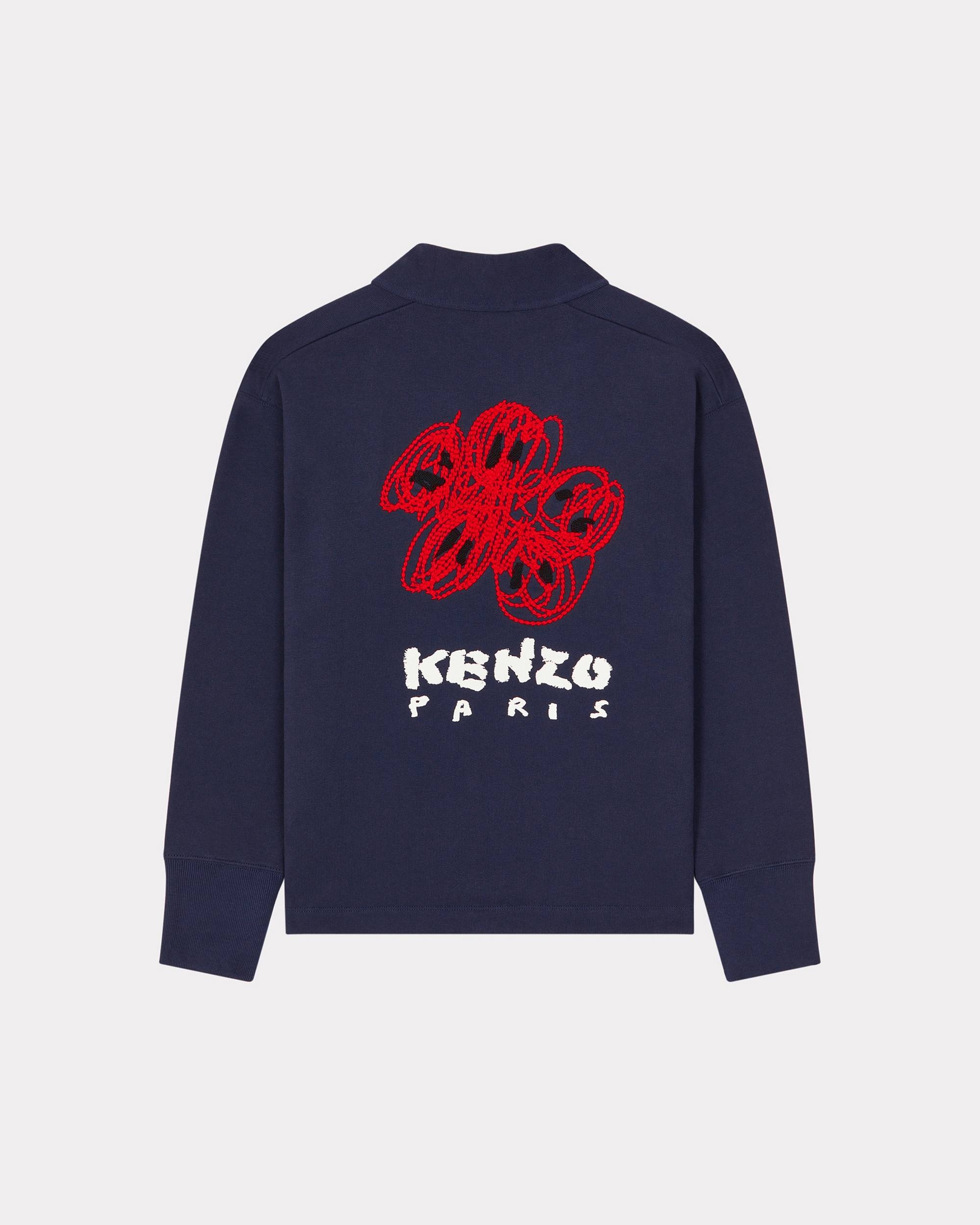 'KENZO Drawn Varsity' embroidered cardigan - 2