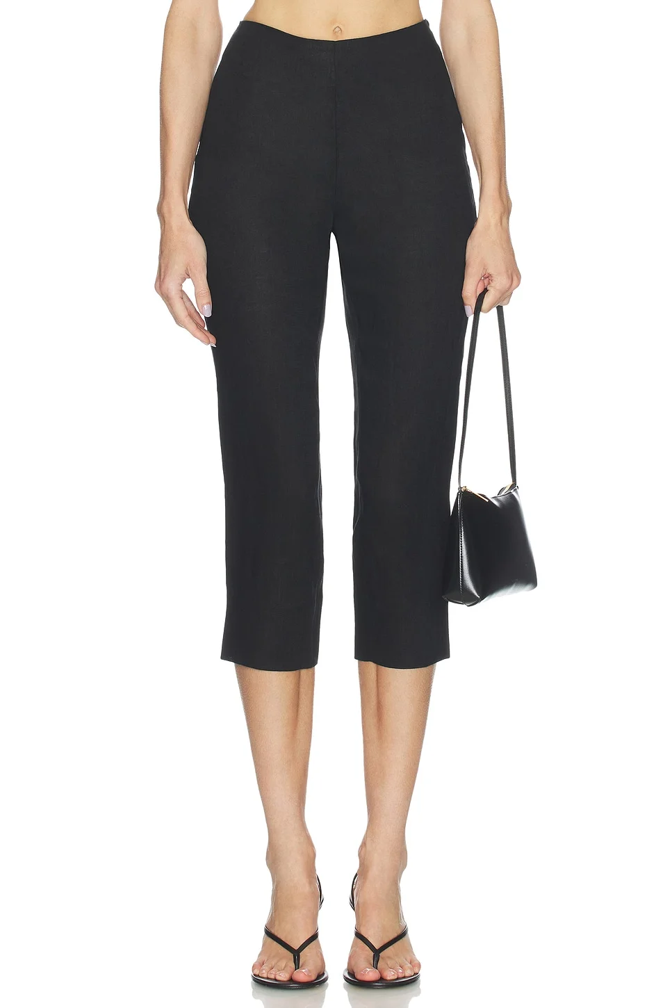 Linen Capri Pant - 1