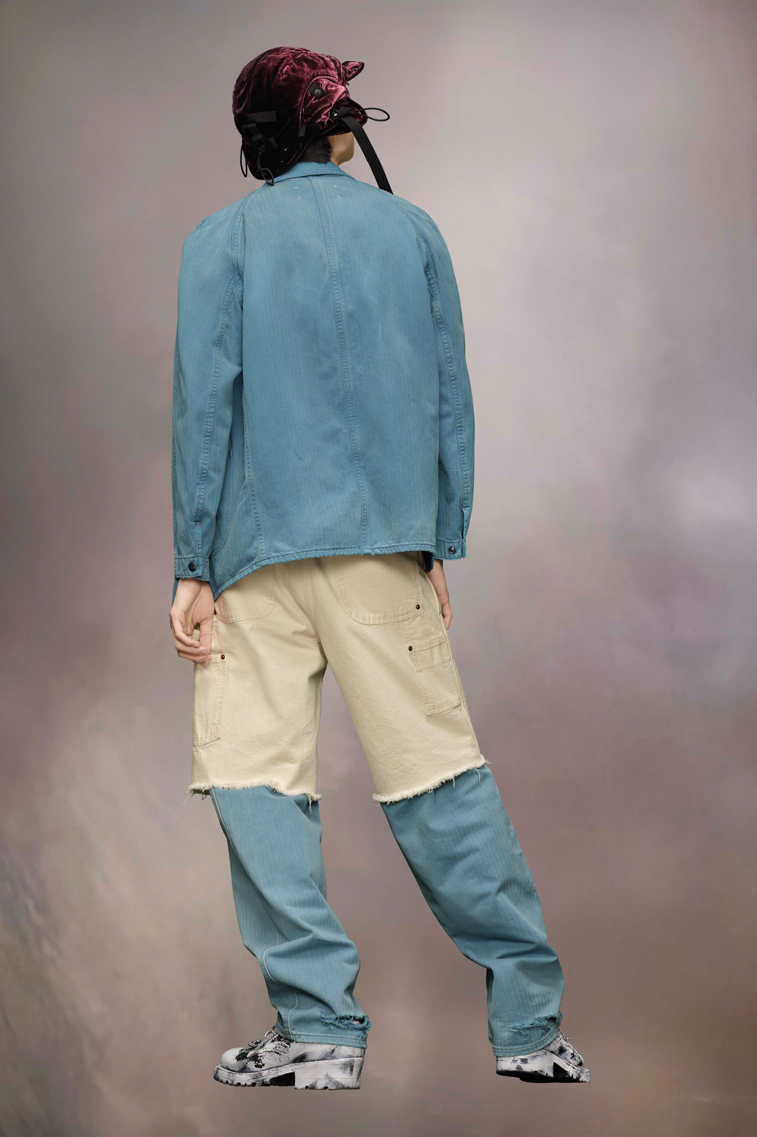 Denim caban jacket - 5