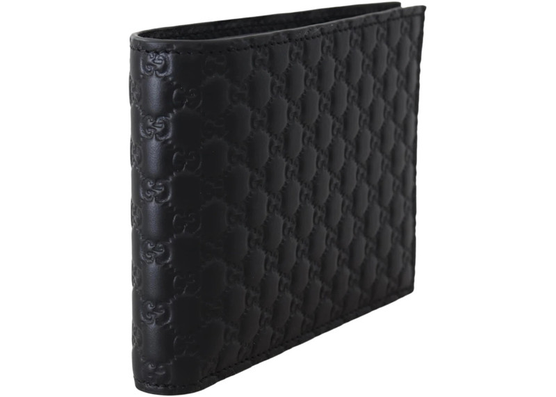 GUCCI Gucci Microguccissima Bifold Wallet Microguccissima Black outlook