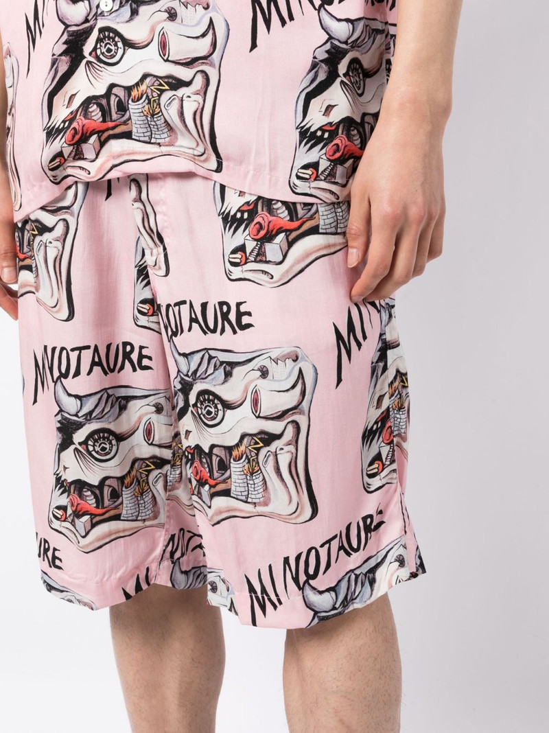 "Minotaure" bermuda shorts 5