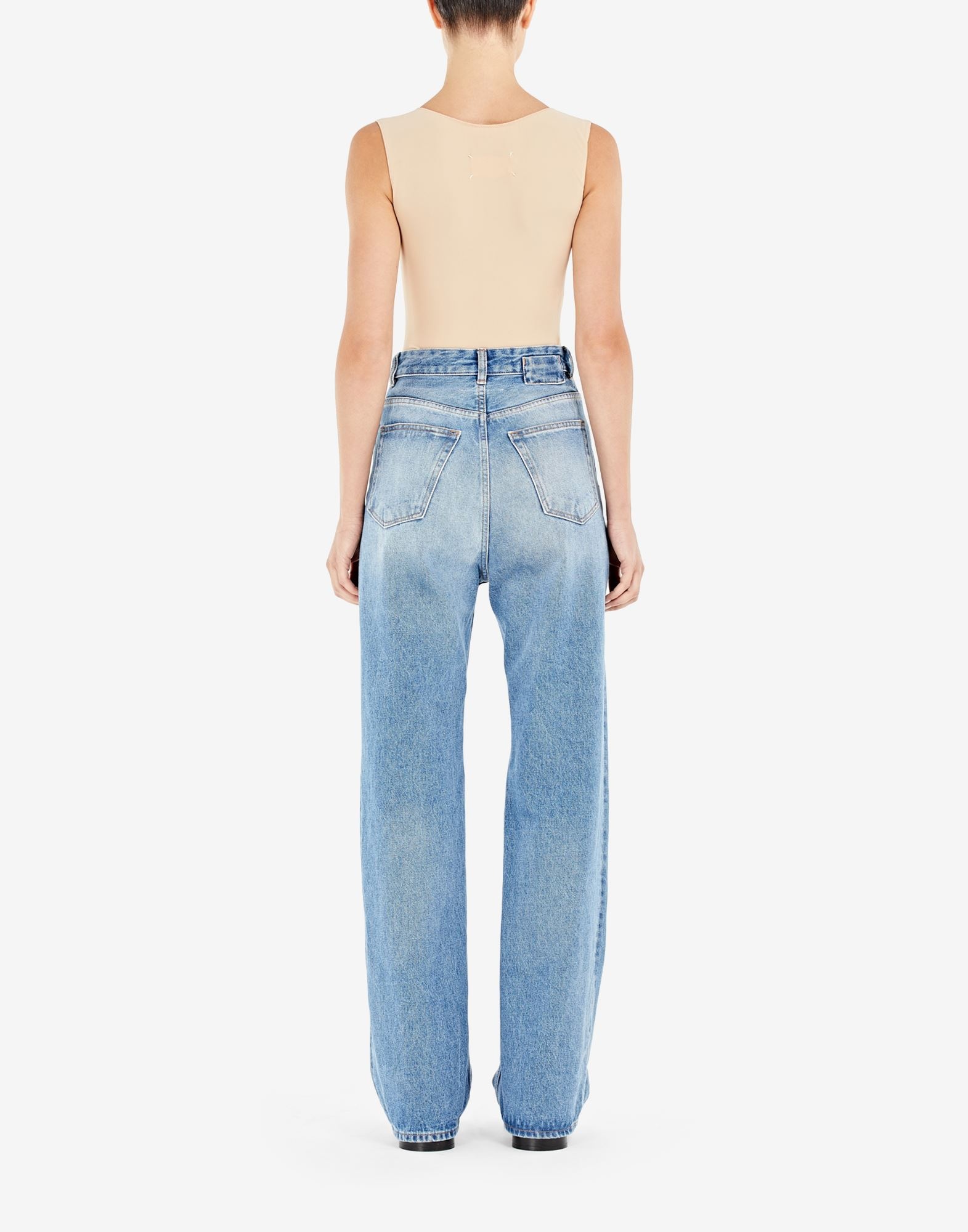 Patch pocket jeans - 4