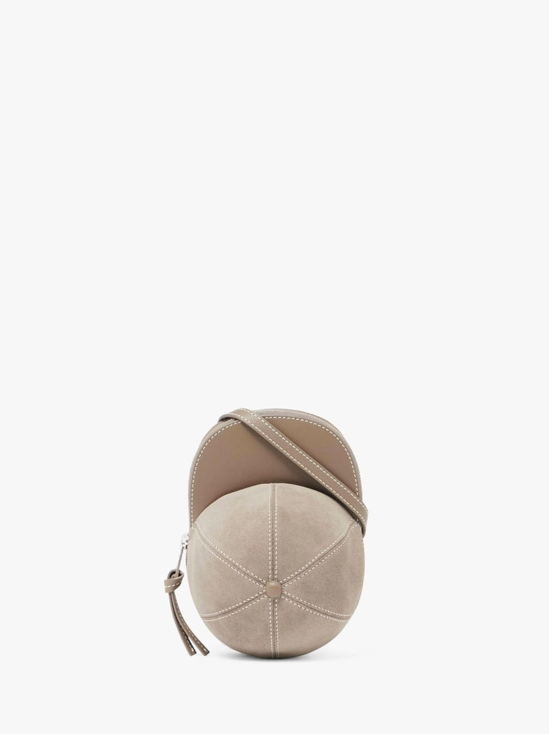 MEDIUM CAP BAG - SUEDE CROSSBODY BAG 1