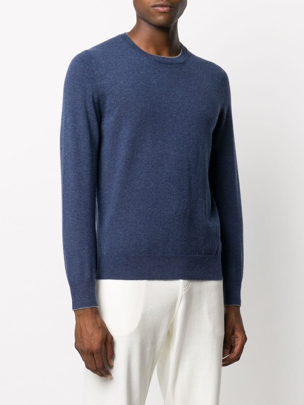 crew neck cashmere jumper - 3