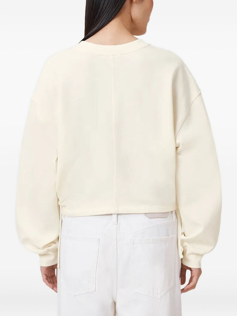 drawstring-detail sweatshirt 4