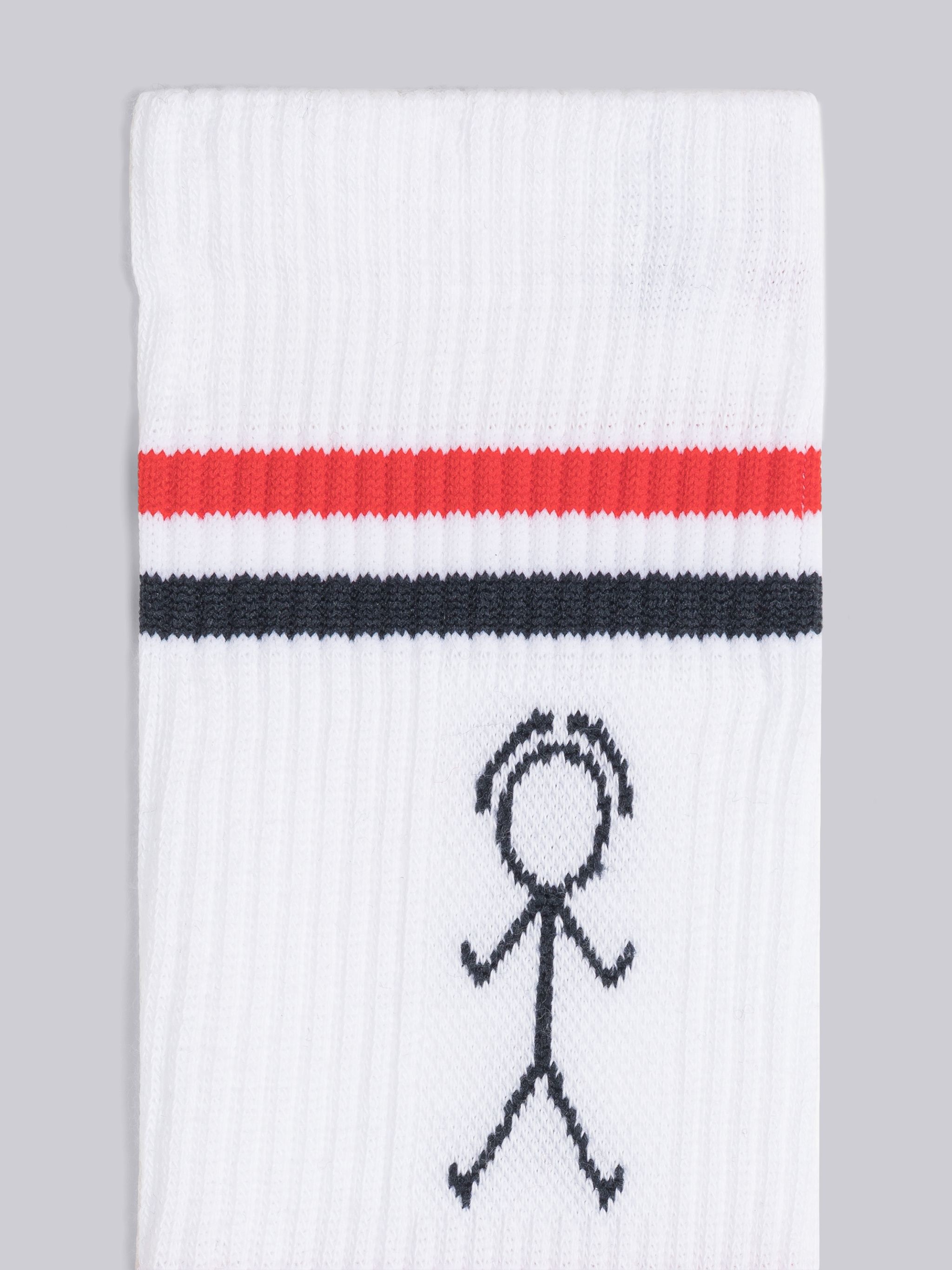Cotton Mr. Thom And Hector Athletic Mid Calf Socks - 4