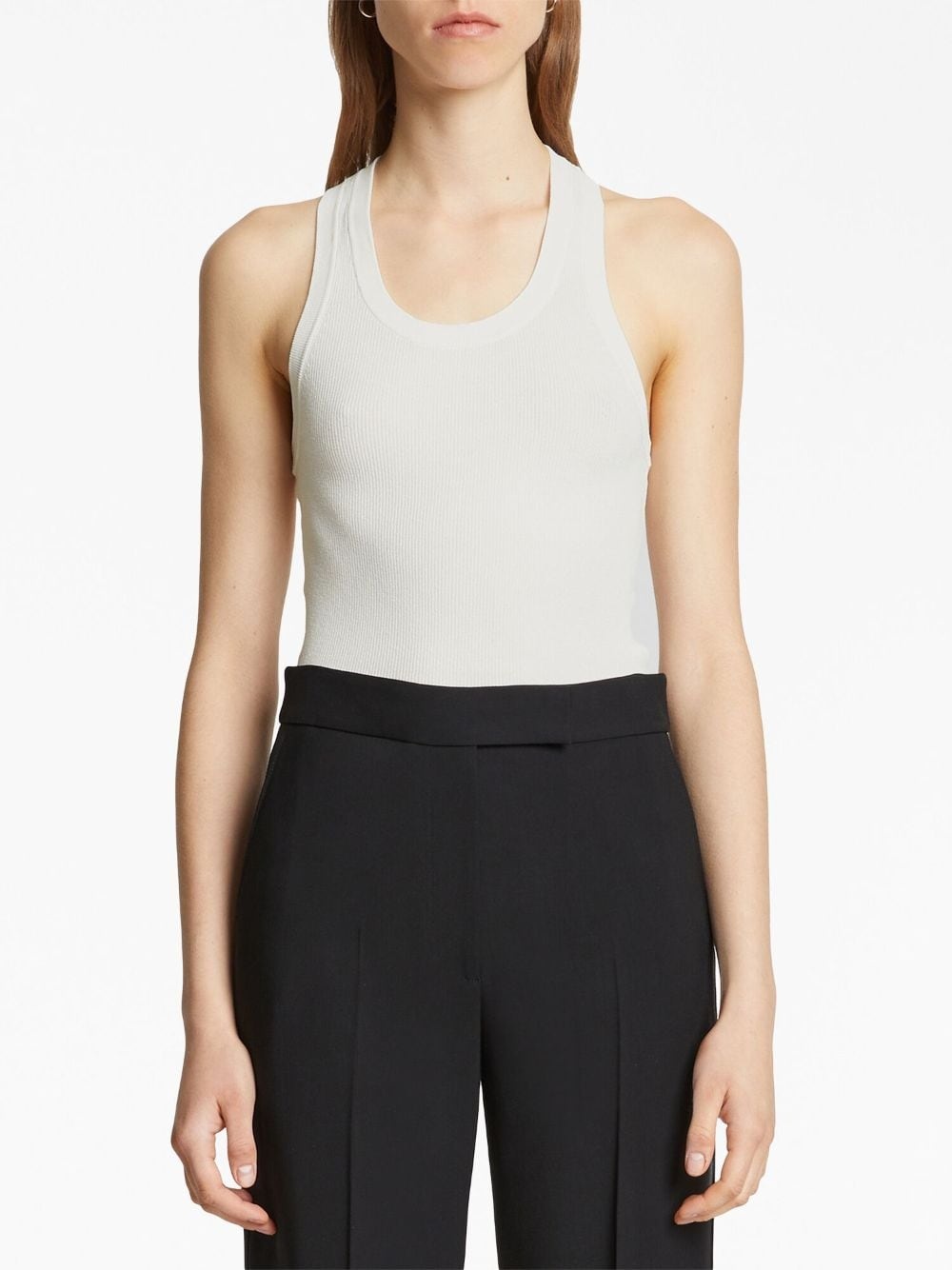 Matte knitted tank top - 5