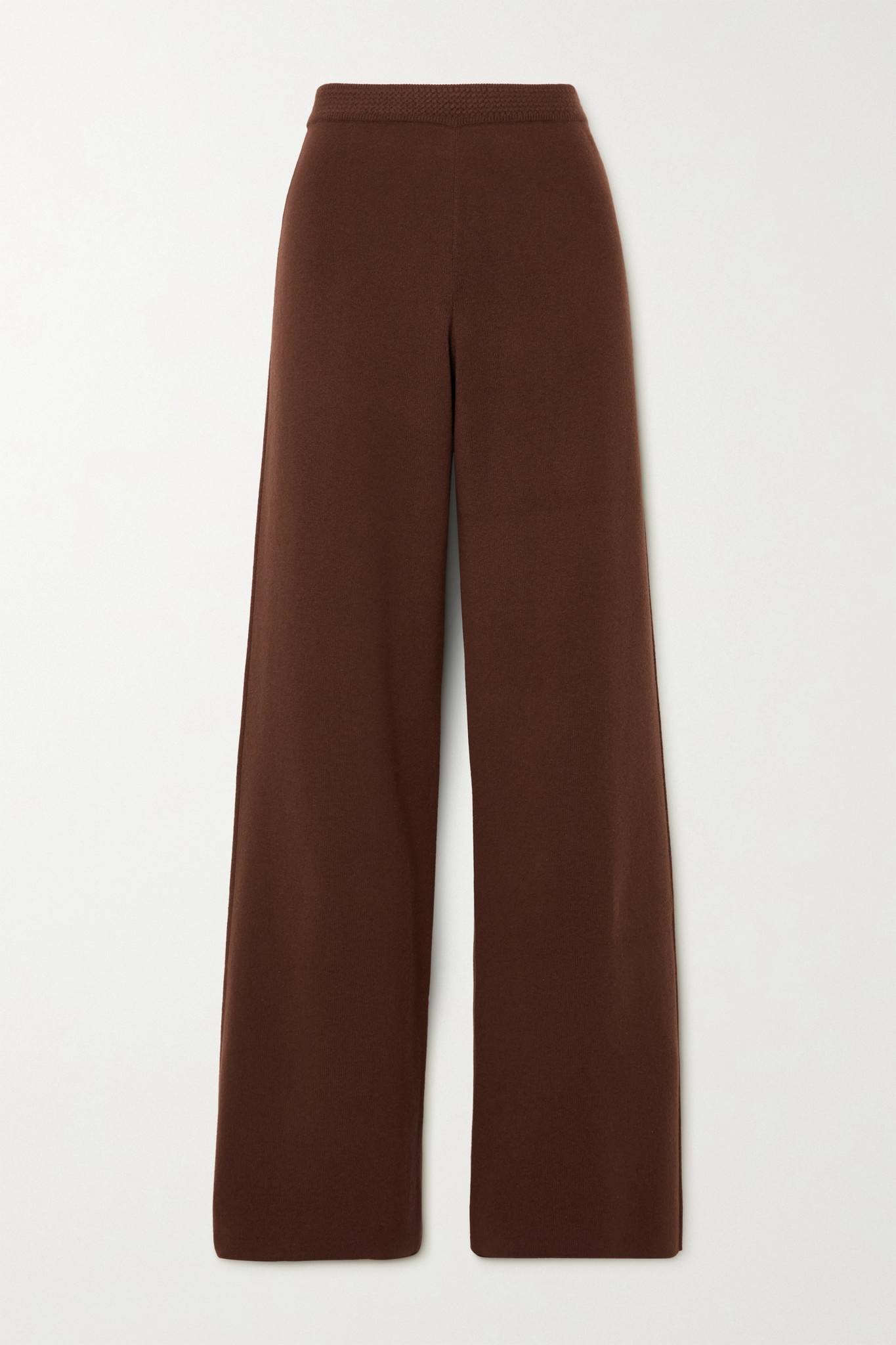 Lex cashmere wide-leg pants - 1