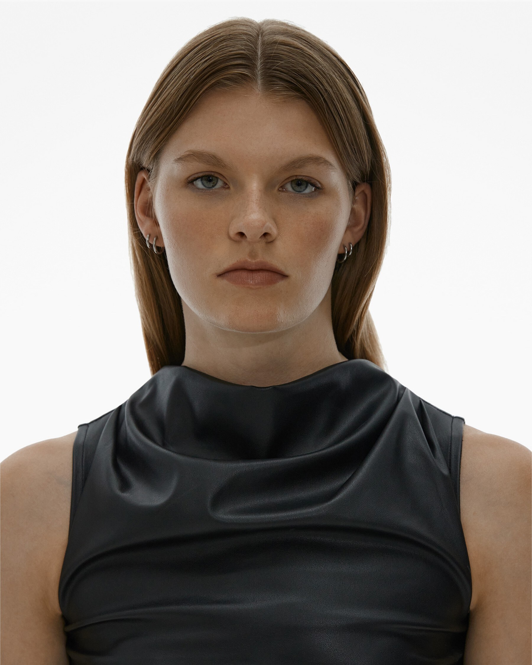 ASYMMETRICAL MOCK NECK TANK - 7