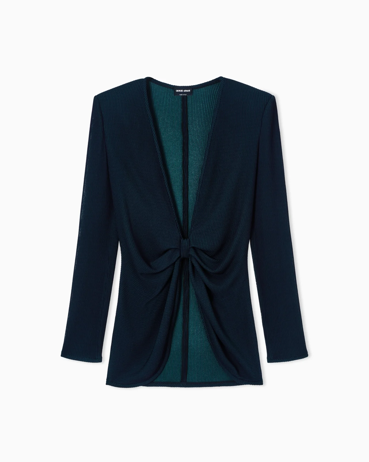 ASV RIBBED VISCOSE JUMPER - 1