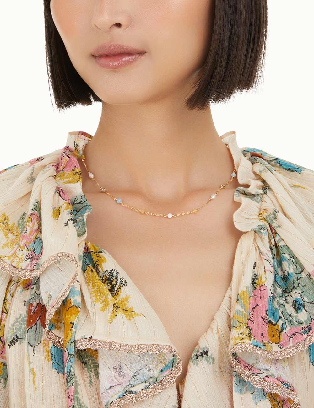 MULTI BEAD NECKLACE - 2