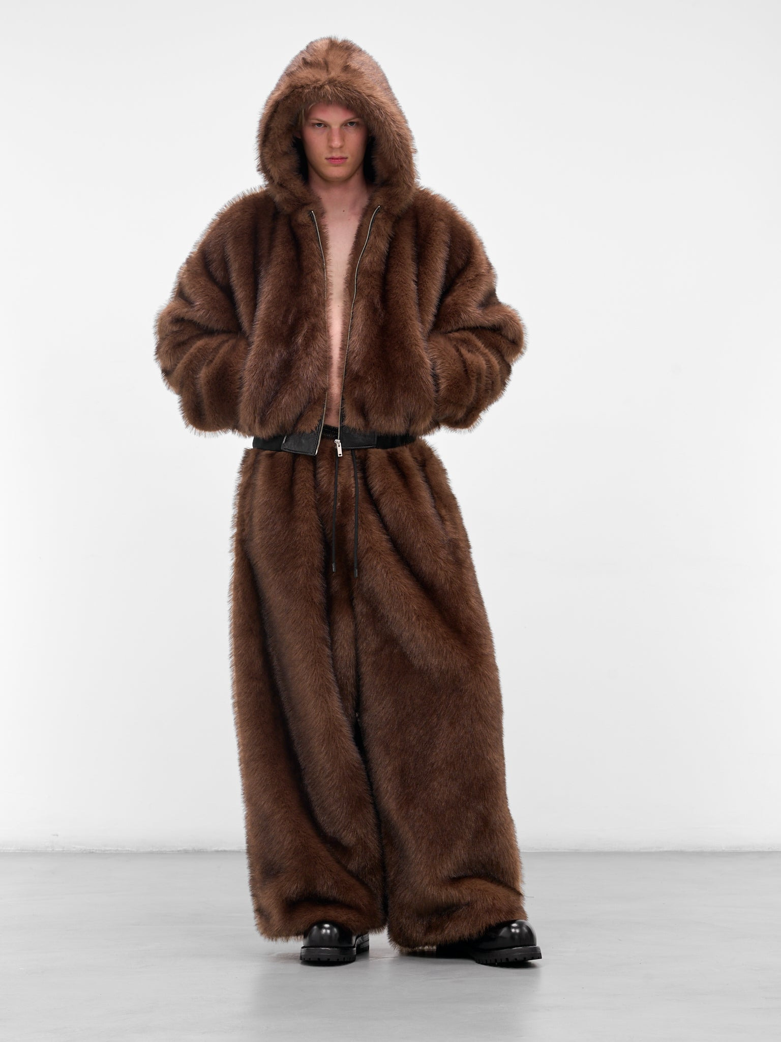 Yeti Outlaw Fur Baggy Trousers - 6