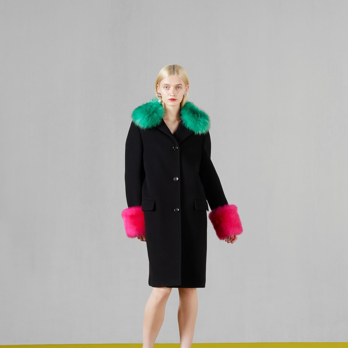 Wool cashmere coat - 5