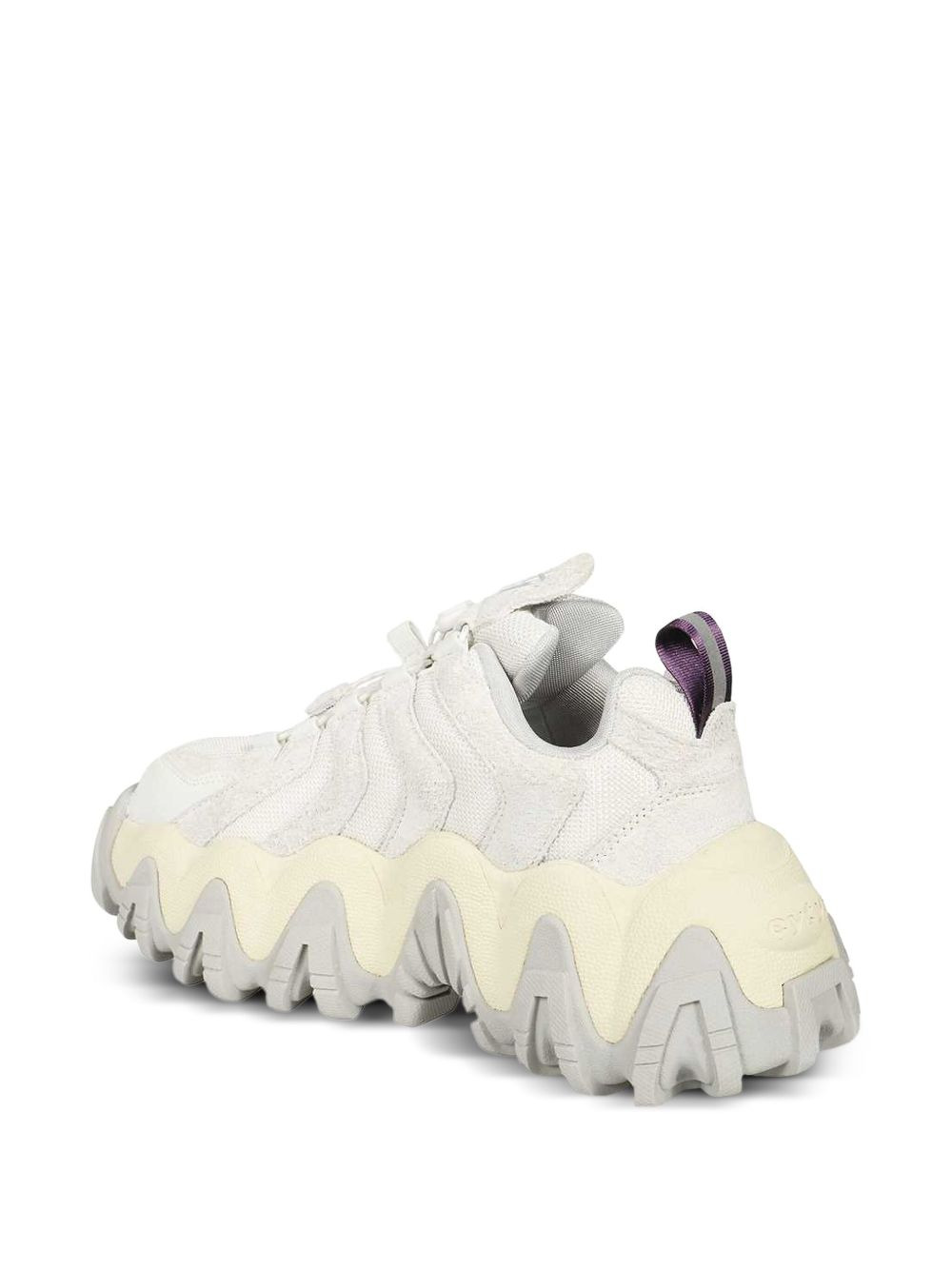 square-toe chunky sneakers - 3