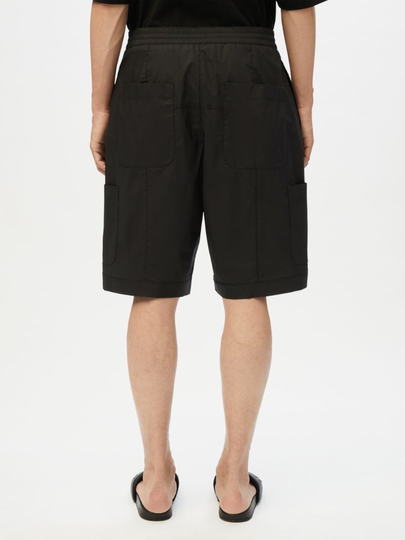 DRAWSTRING COTTON SHORTS - 5