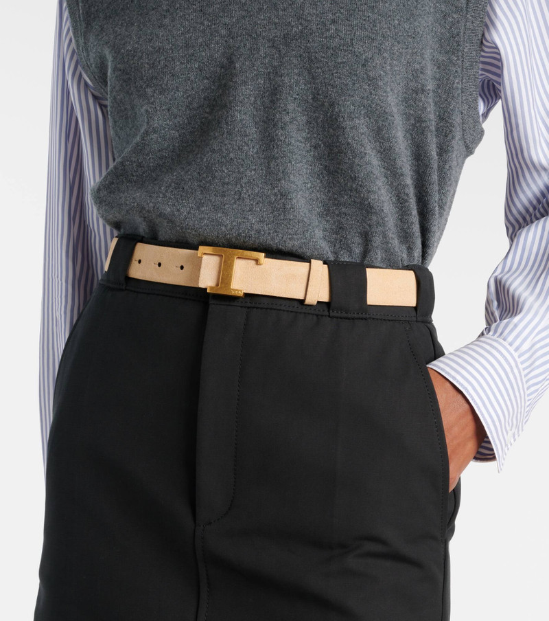 Tod's Suede belt outlook