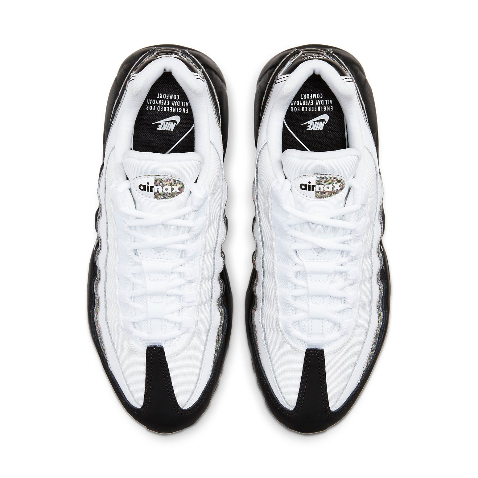 (WMNS) Nike Air Max 95 SE 'Black White' 918413-007 - 4