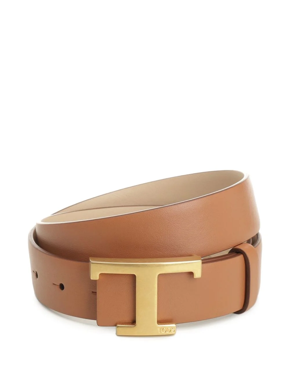 T Timeless reversible leather belt in leather - 1