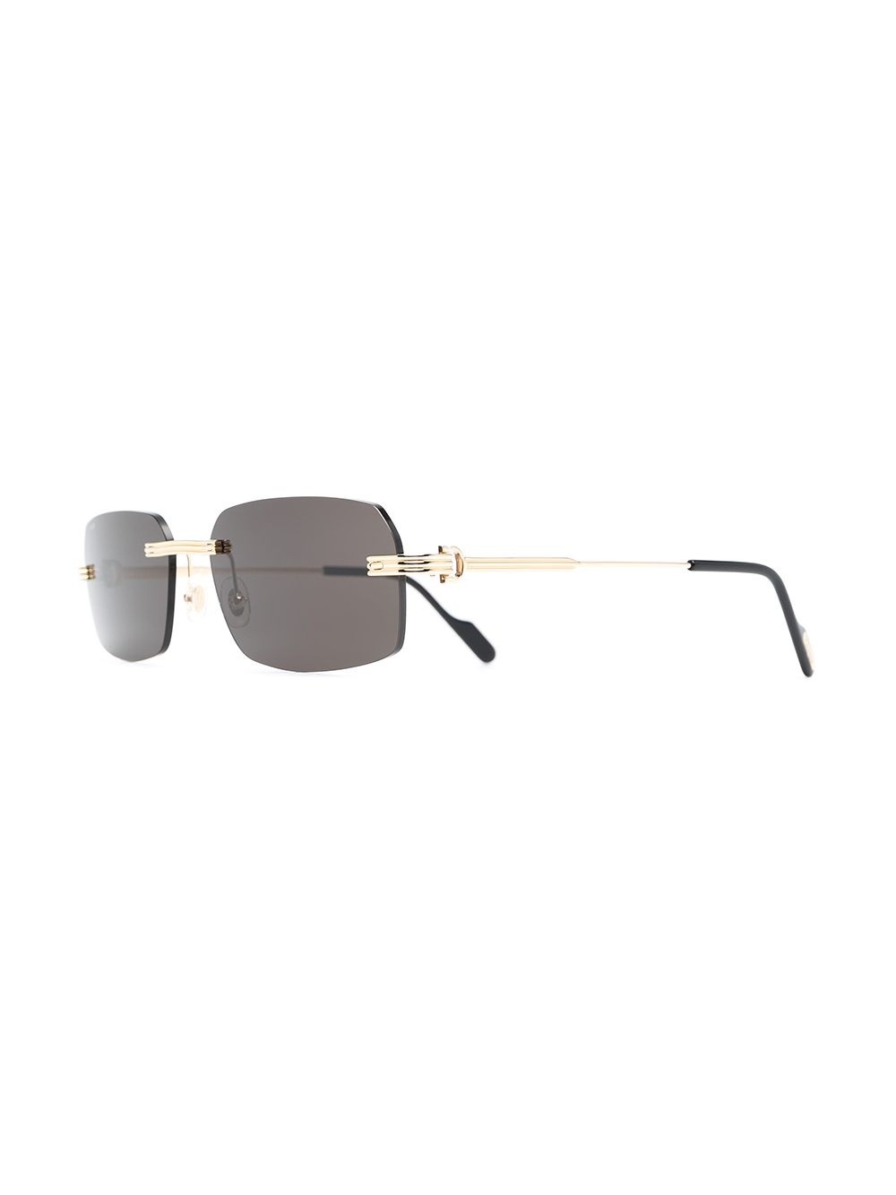 square-frame sunglasses - 2