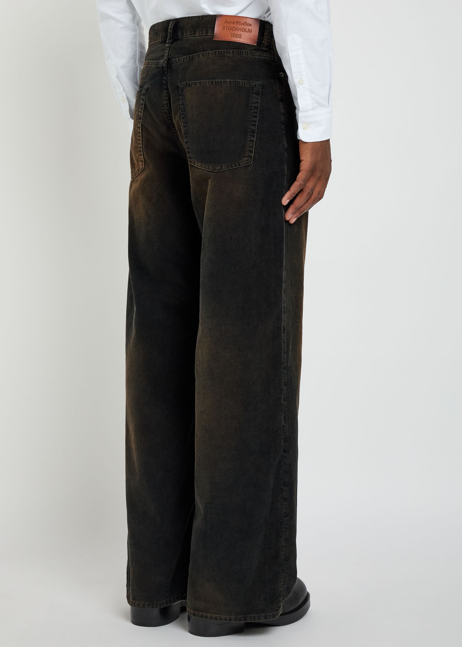 Acne Studios Faded Straight-leg Corduroy Trousers - 3