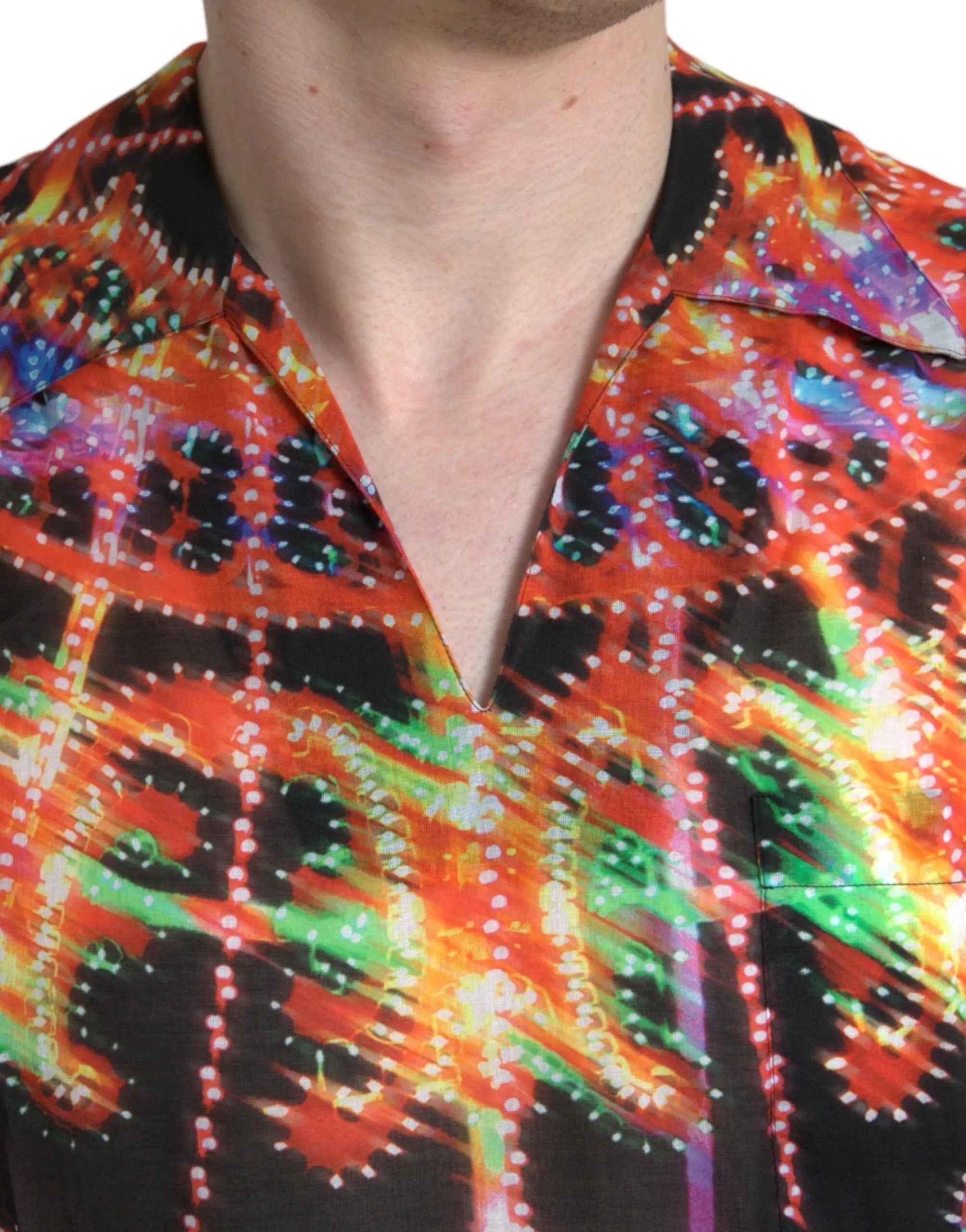 Dolce & Gabbana Graphic Print Multicolor Shirt - 4