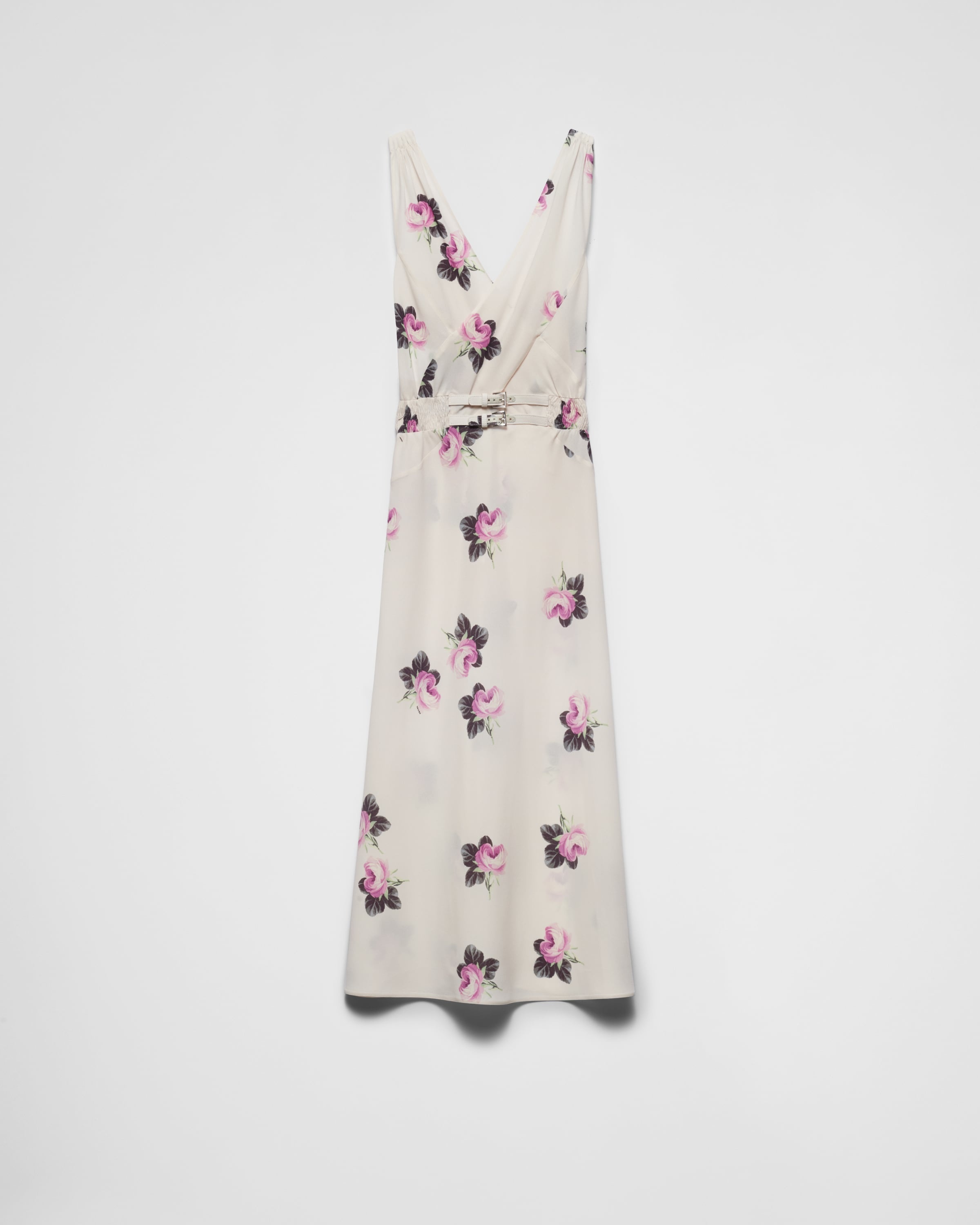 Printed sablé dress - 1