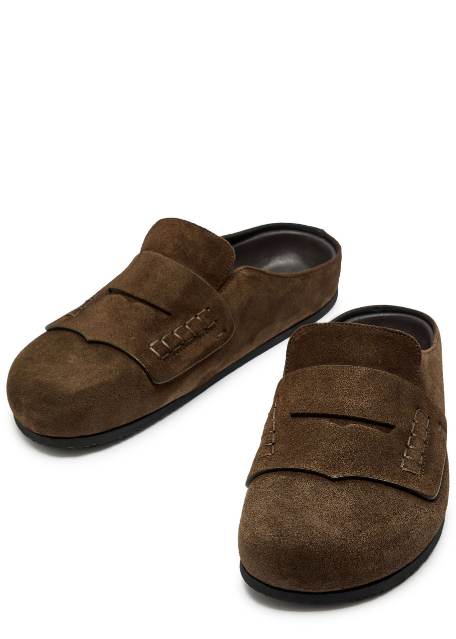 Jacquemus Les Mules Mocassin Suede Mules - 3