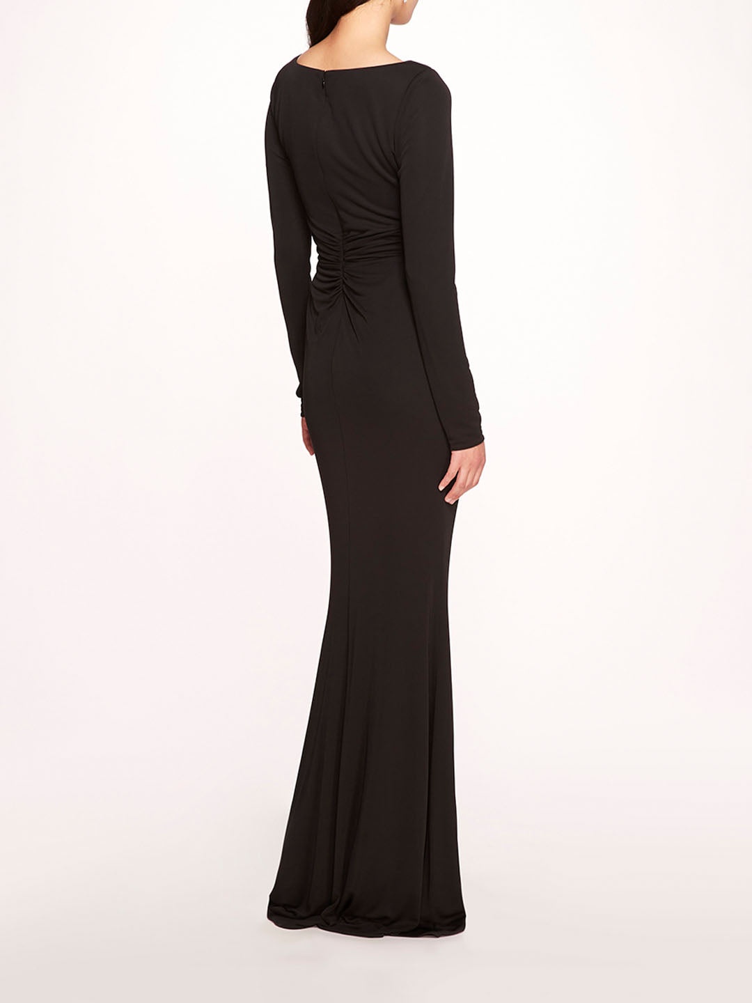 MATTE RUCHED GOWN - 2