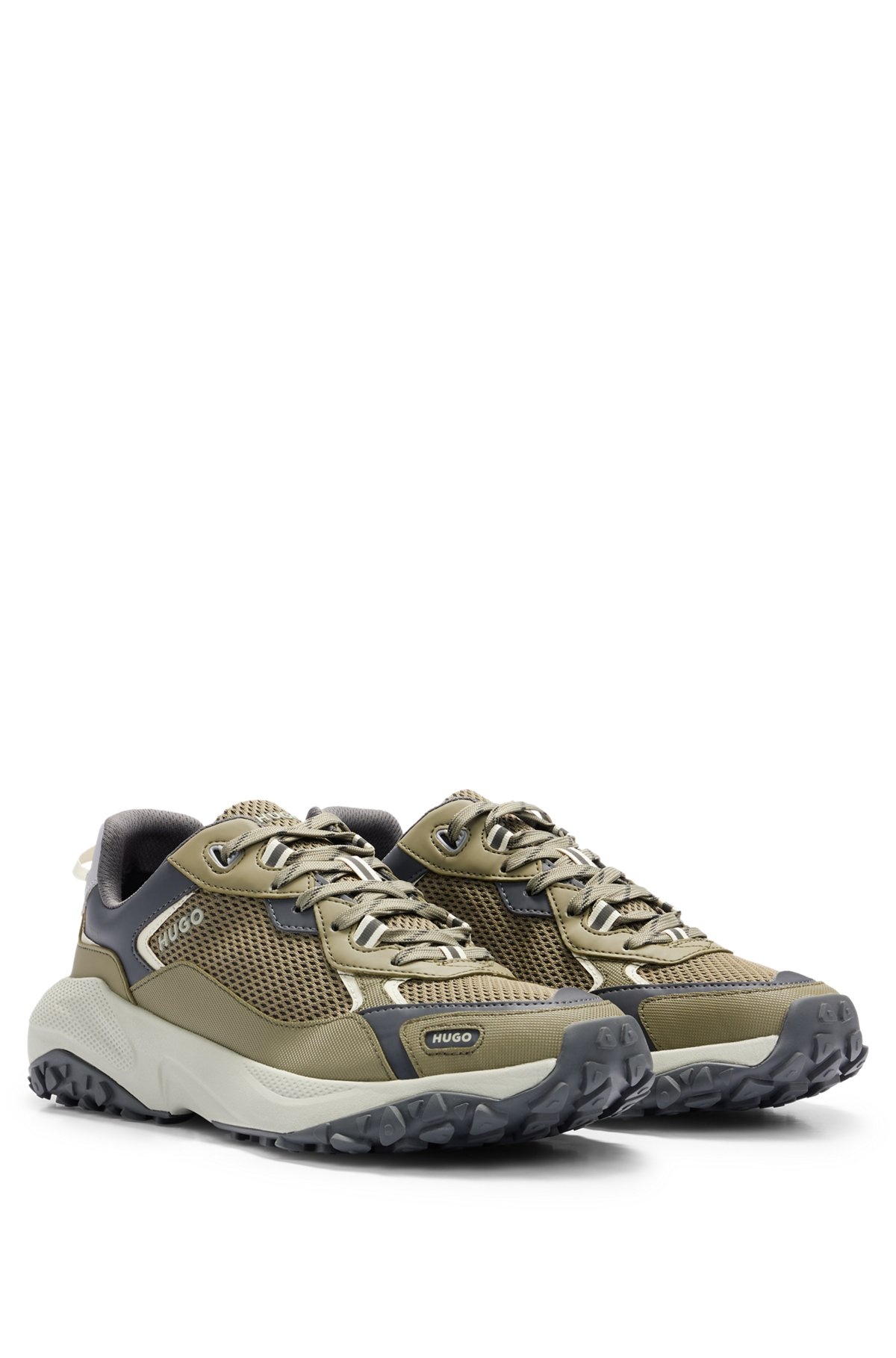 LOW-TOP TRAINERS WITH OPEN-MESH UPPERS - 2