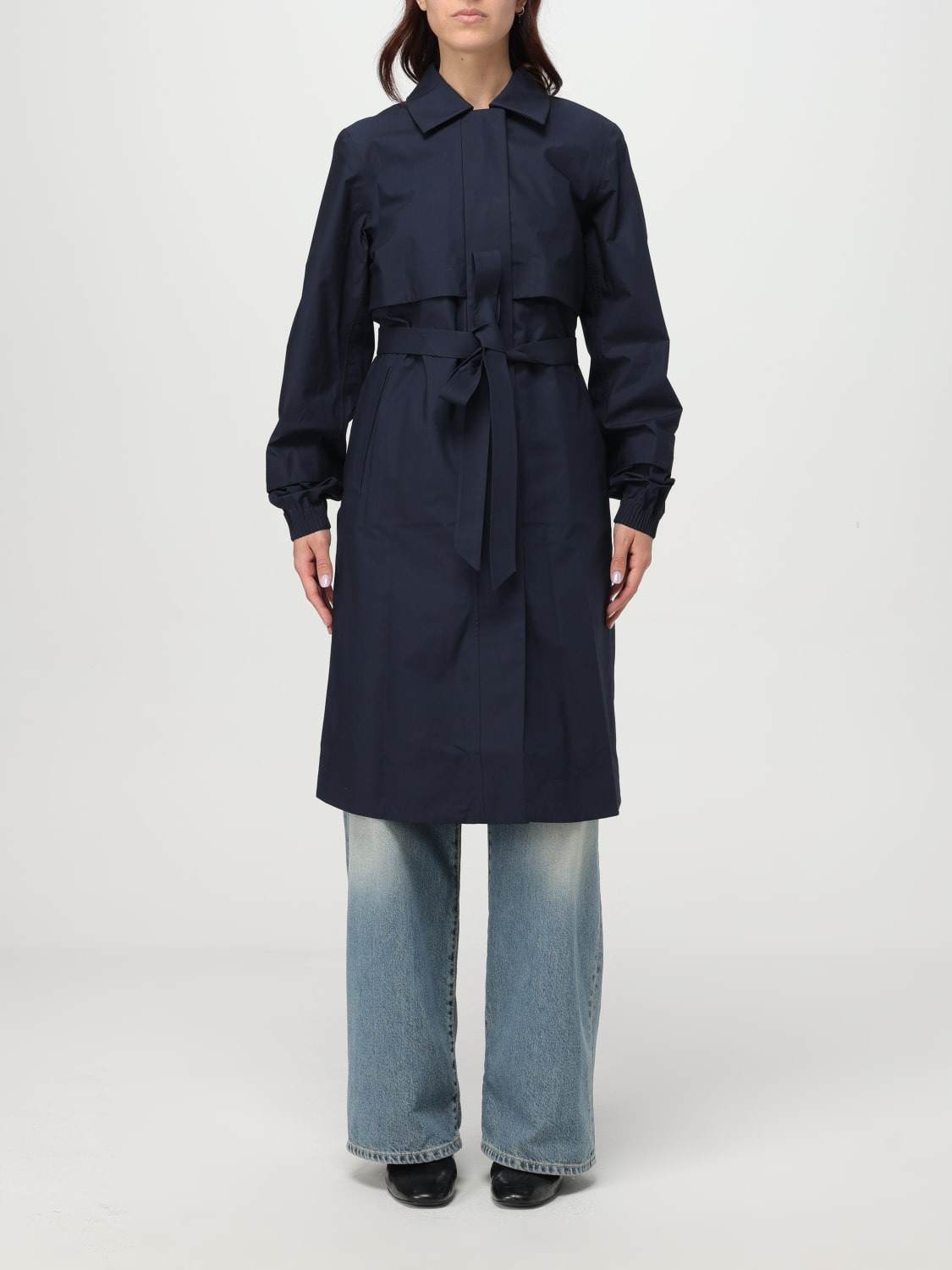 K-Way technical fabric trench coat - 1