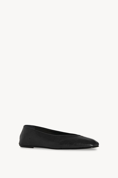 The Row Eva Slipper in Leather outlook