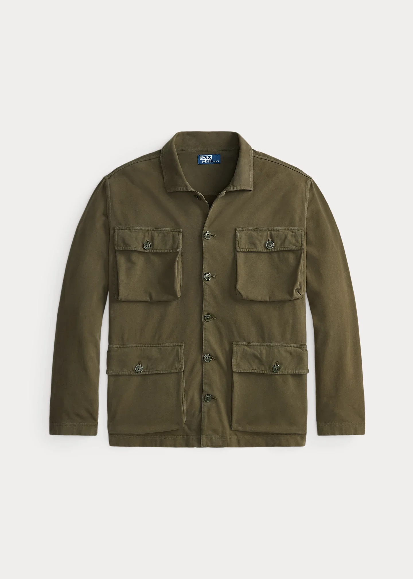 Sueded Moleskin Utility Overshirt - 1