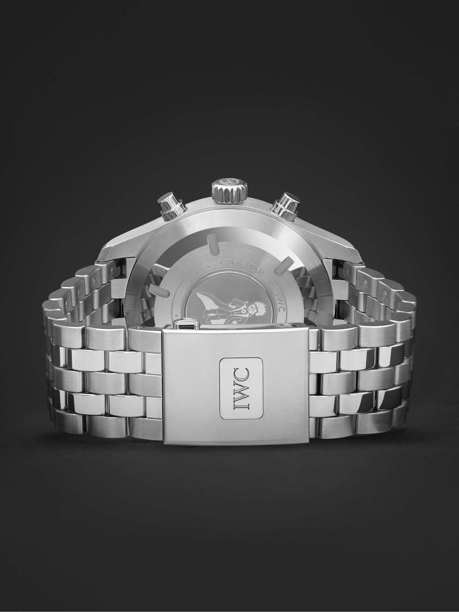 Pilot's Le Petit Prince Edition Chronograph 43mm Stainless Steel Watch, Ref. No. IW377717 - 7