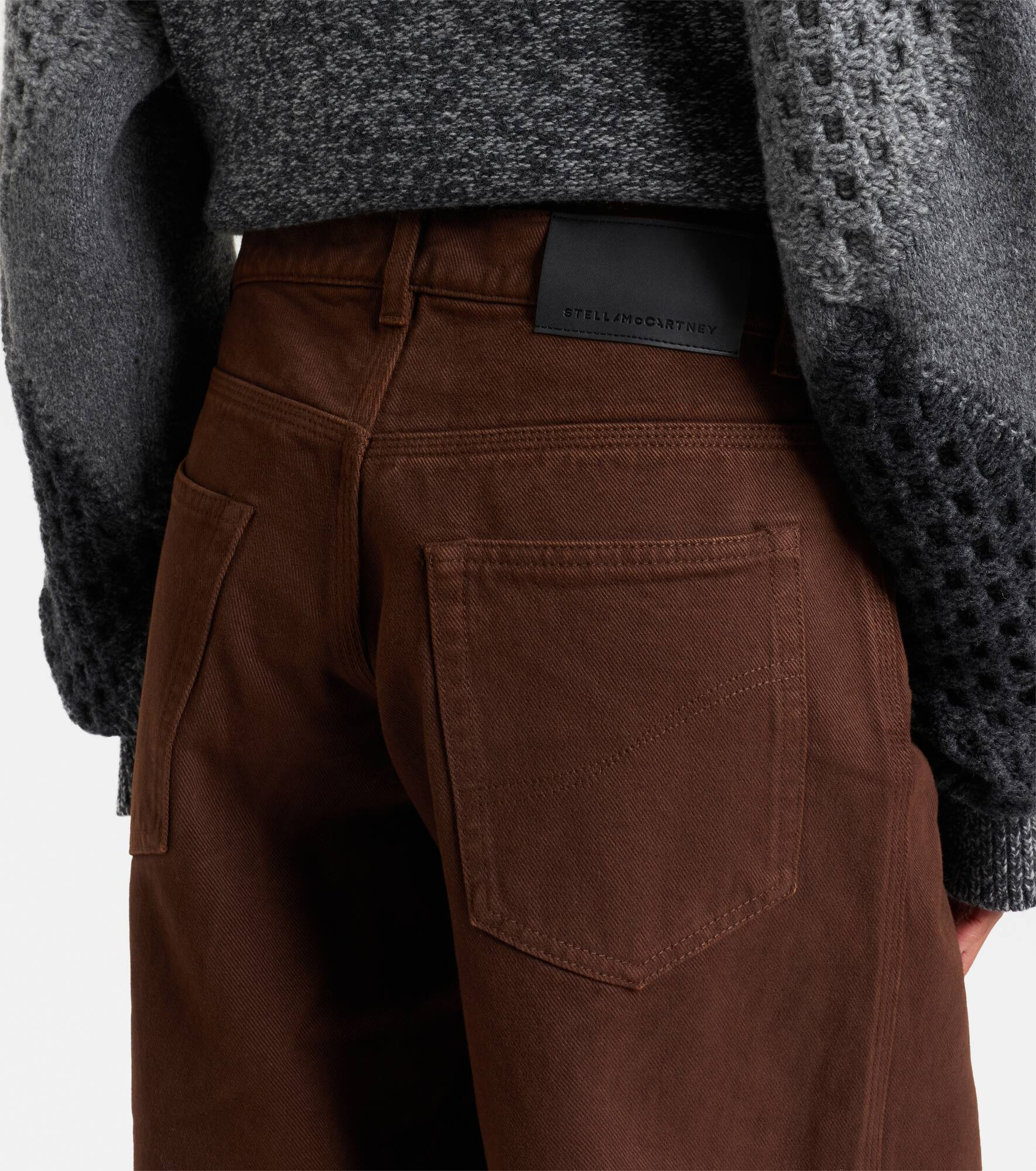 Low-rise wide-leg jeans - 6