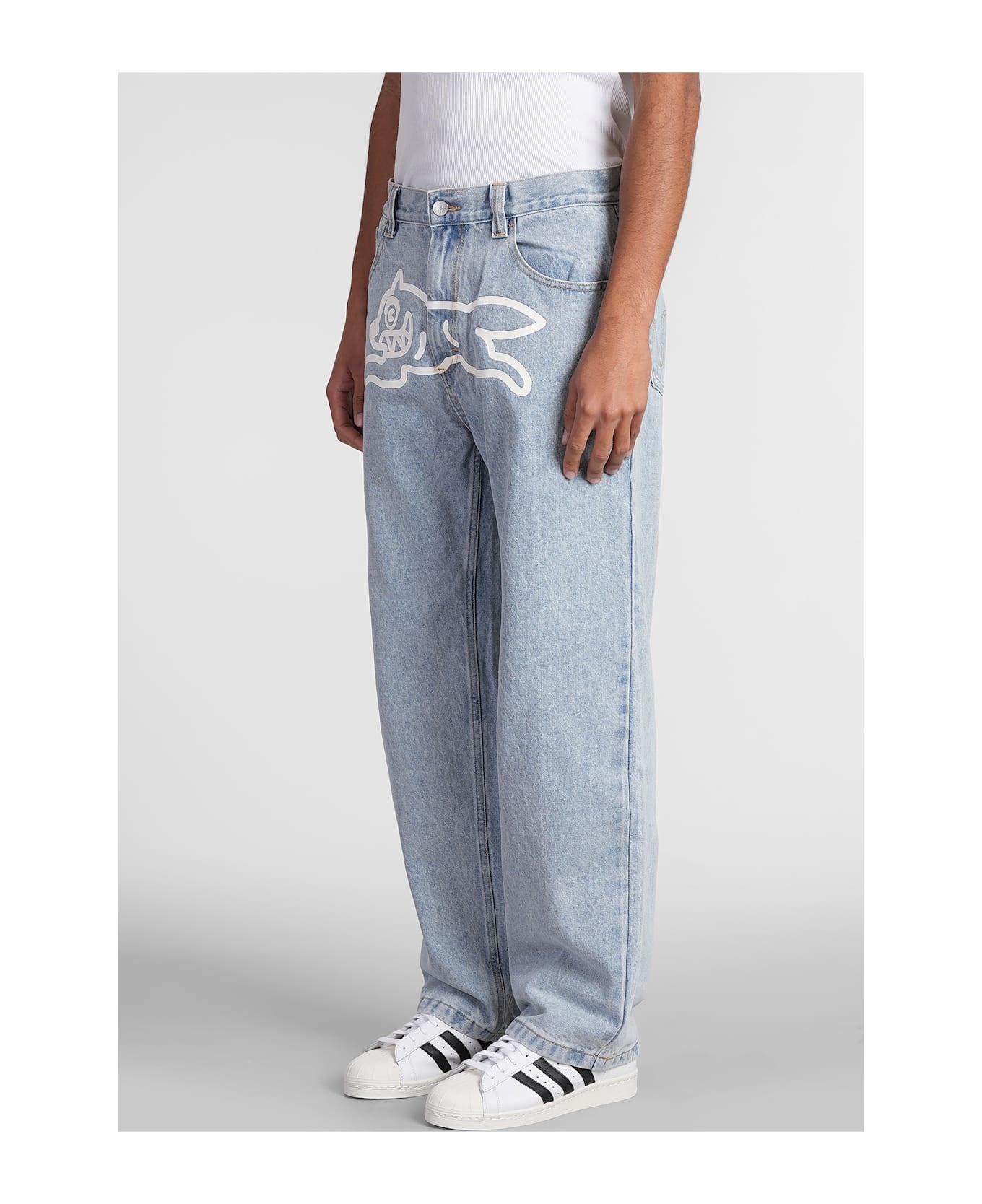 Jeans In Blue Cotton - 4