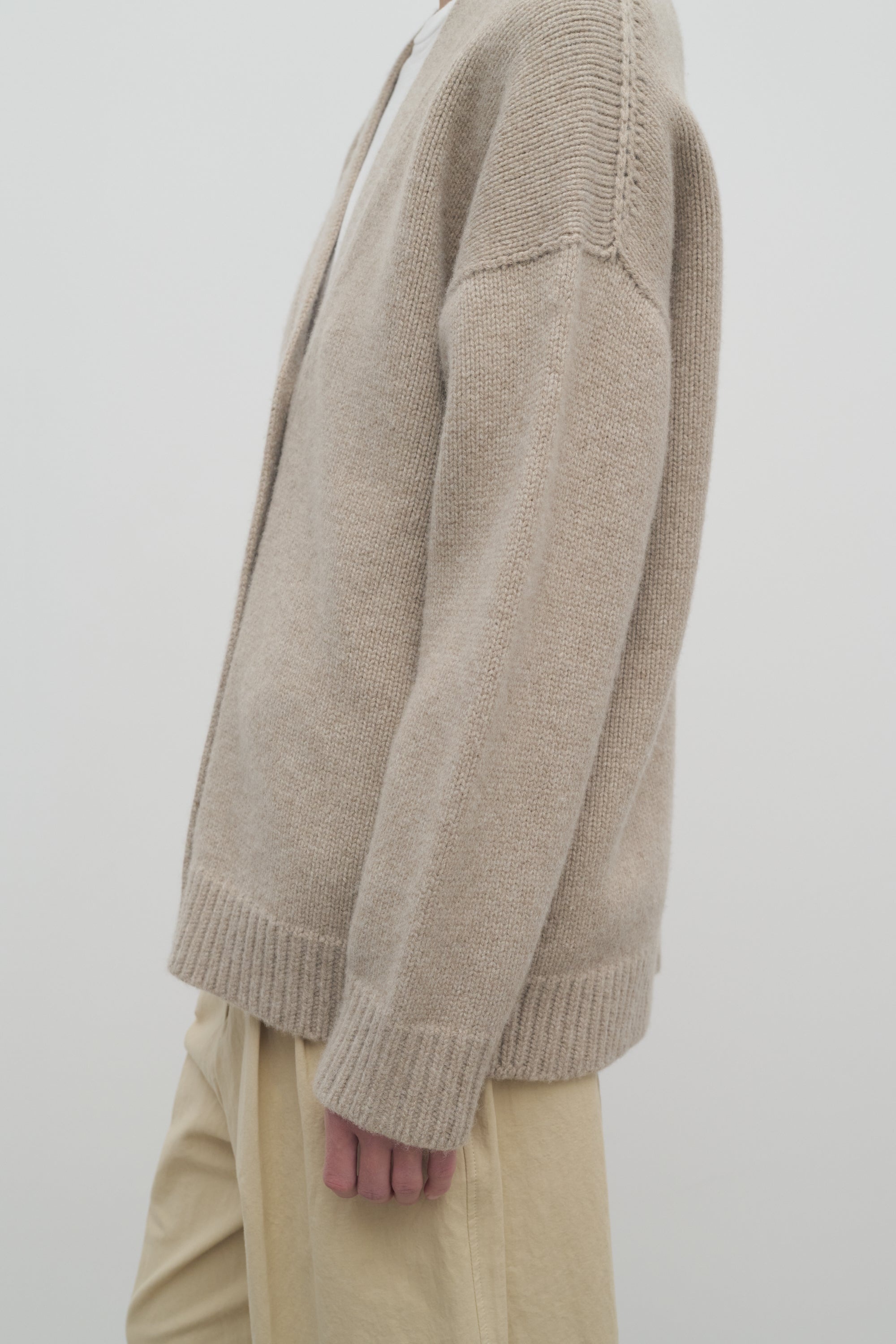 Jarko Cardigan in Wool and Cashmere - 4