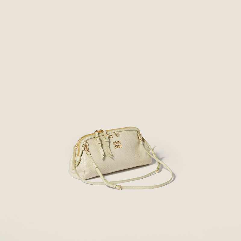 Miu Miu Ayers leather clutch outlook