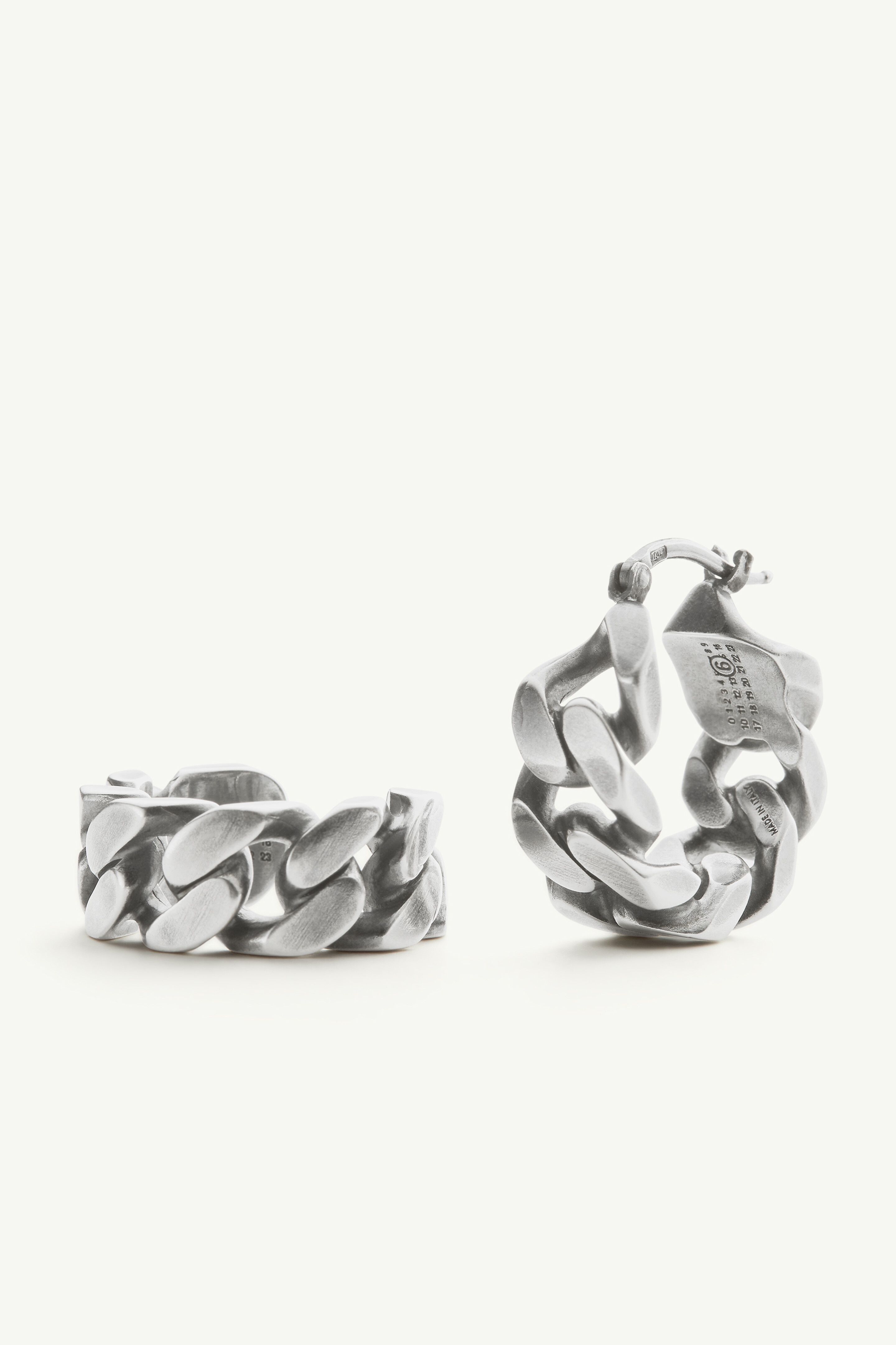Chain earrings - 4